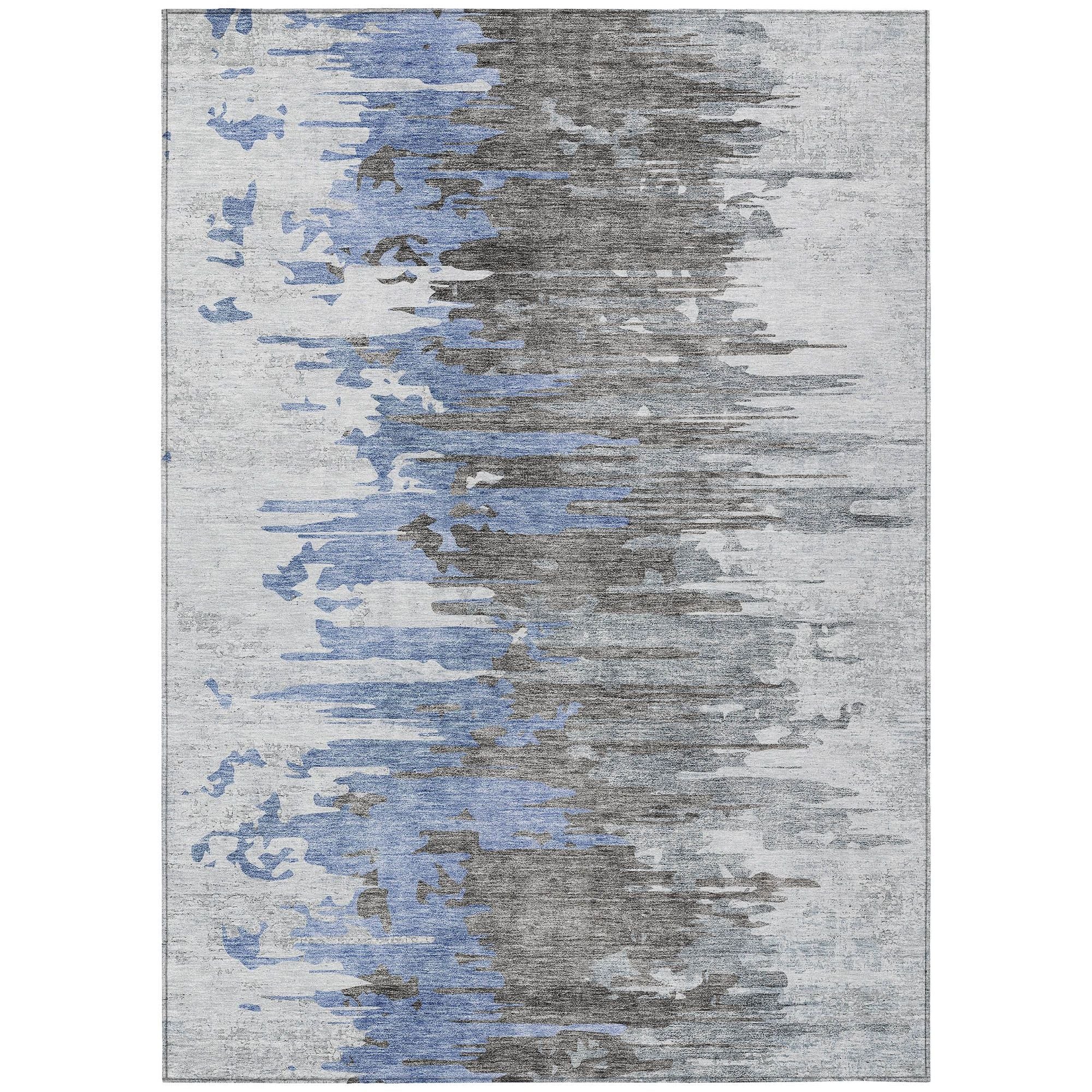 Machine Made ACN704 Blue  Rugs #color_blue 