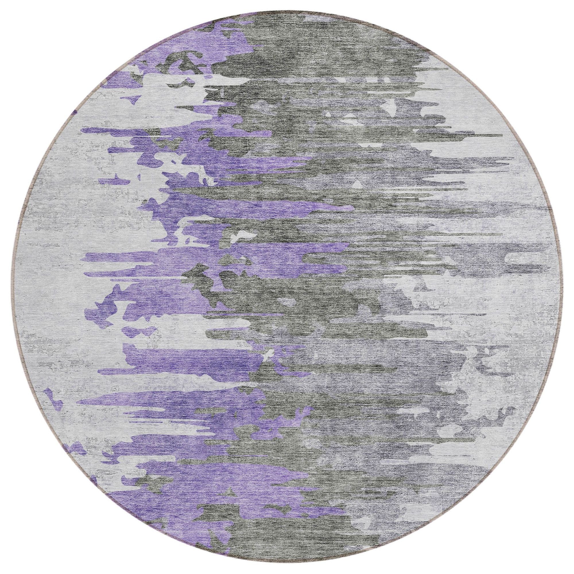 Machine Made ACN704 Purple  Rugs #color_purple 