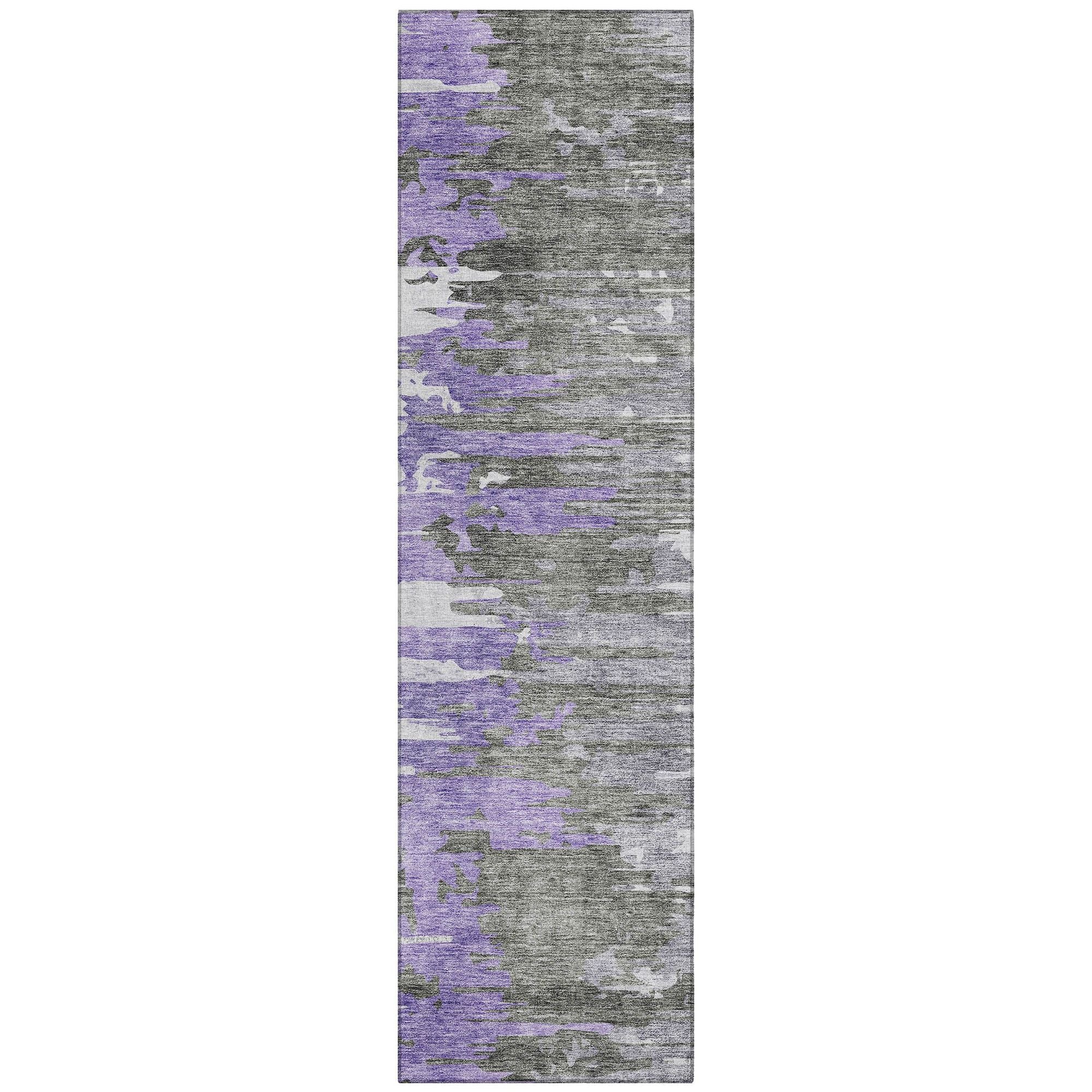 Machine Made ACN704 Purple  Rugs #color_purple 