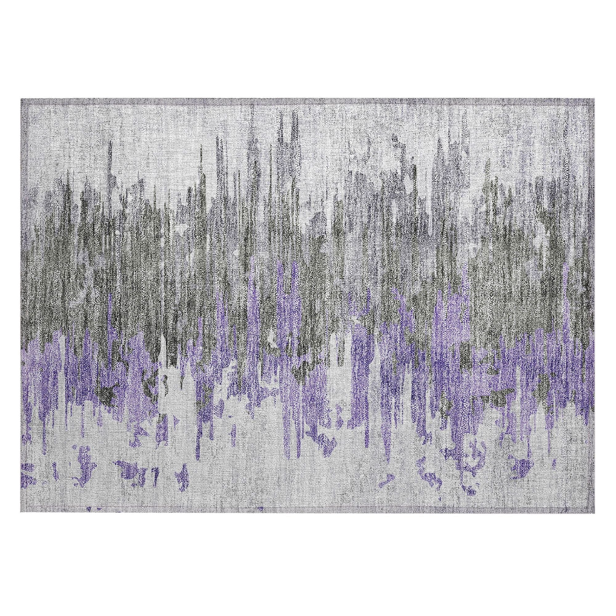 Machine Made ACN704 Purple  Rugs #color_purple 