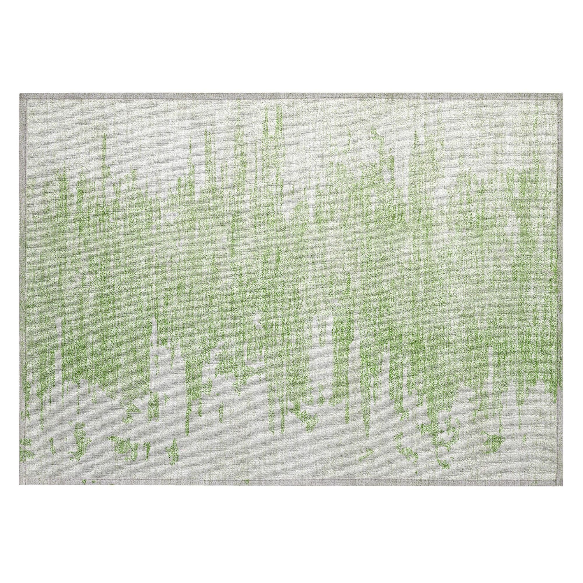 Machine Made ACN705 Aloe Green Rugs #color_aloe green