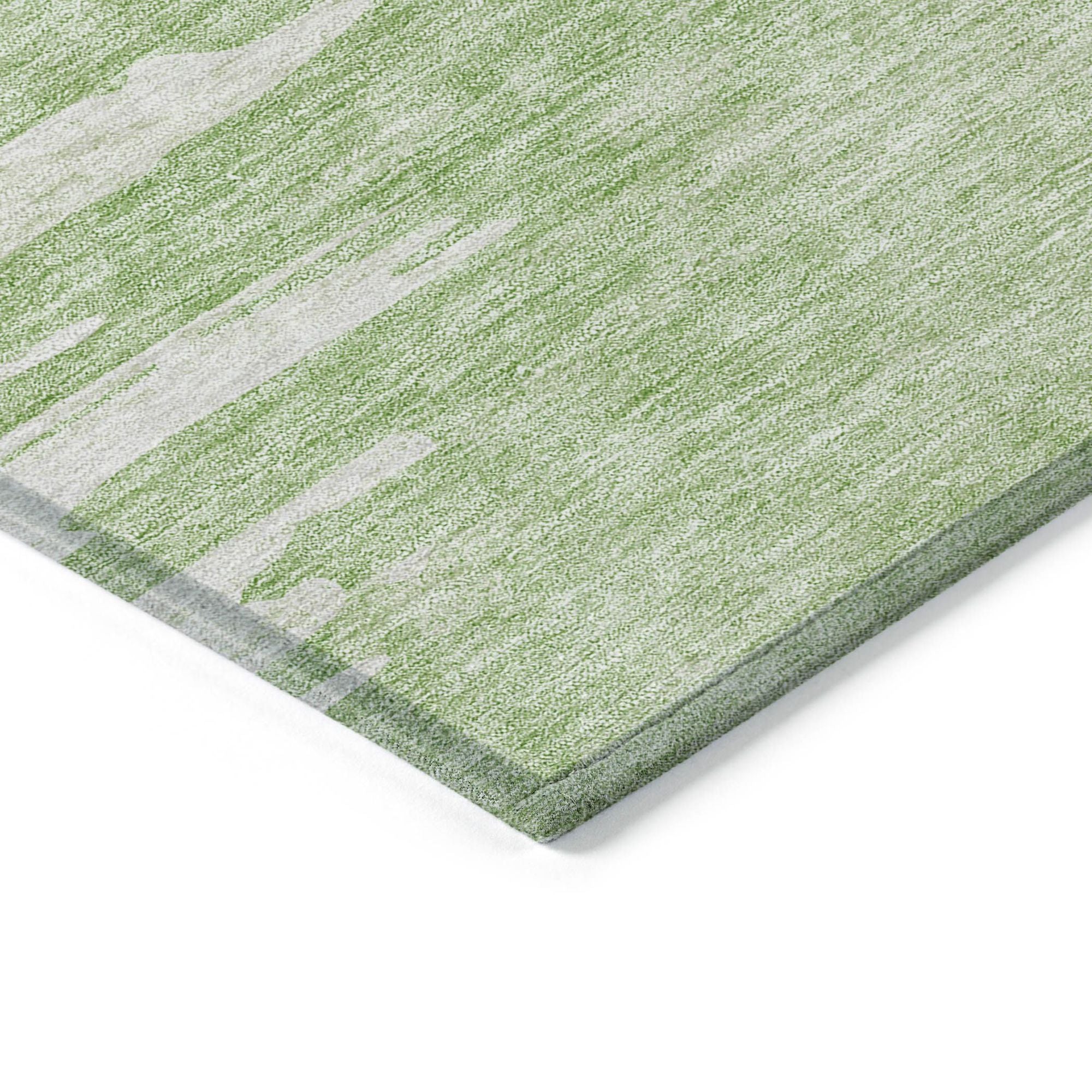 Machine Made ACN705 Aloe Green Rugs #color_aloe green