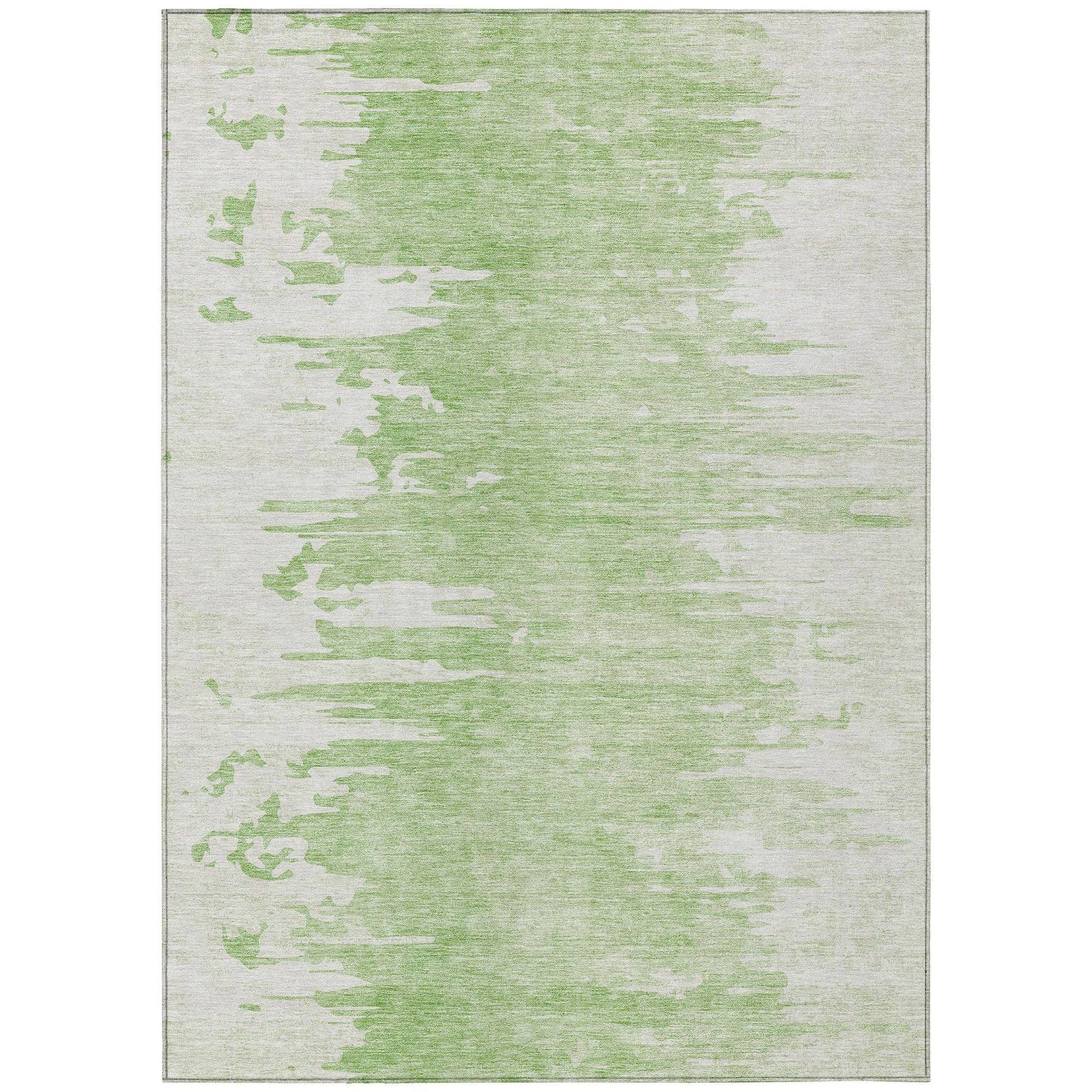 Machine Made ACN705 Aloe Green Rugs #color_aloe green