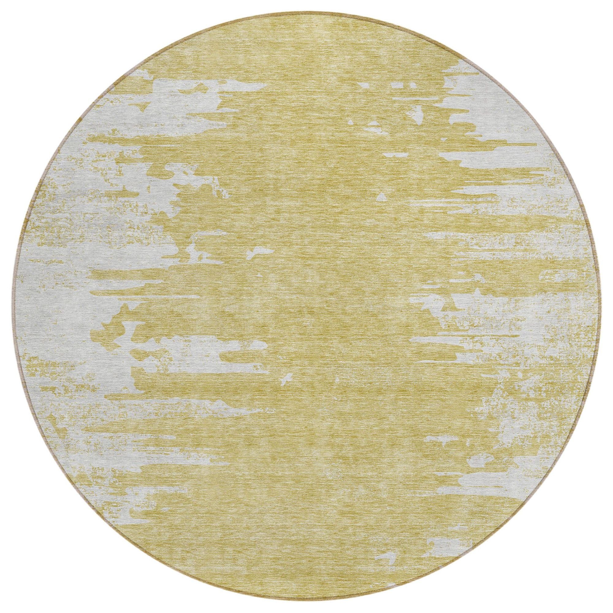 Machine Made ACN705 Gold  Rugs #color_gold 