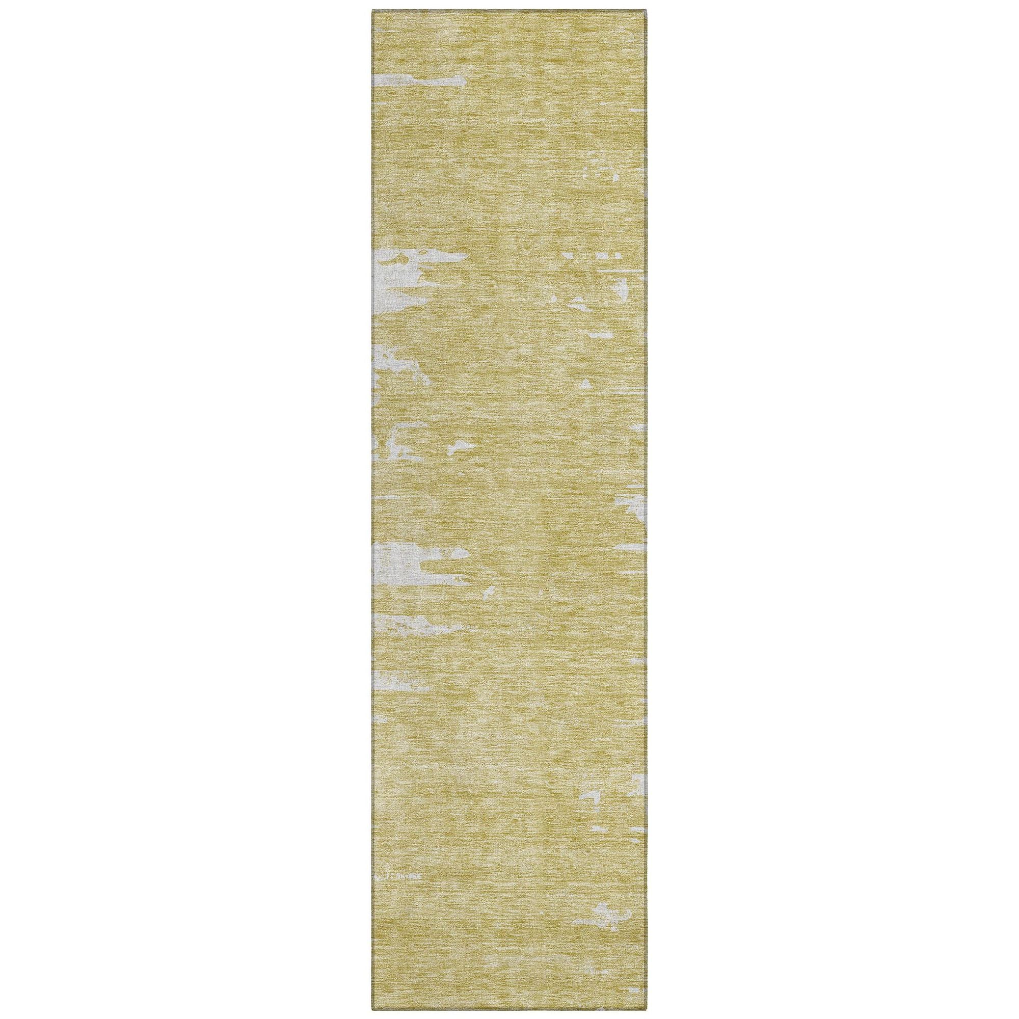 Machine Made ACN705 Gold  Rugs #color_gold 