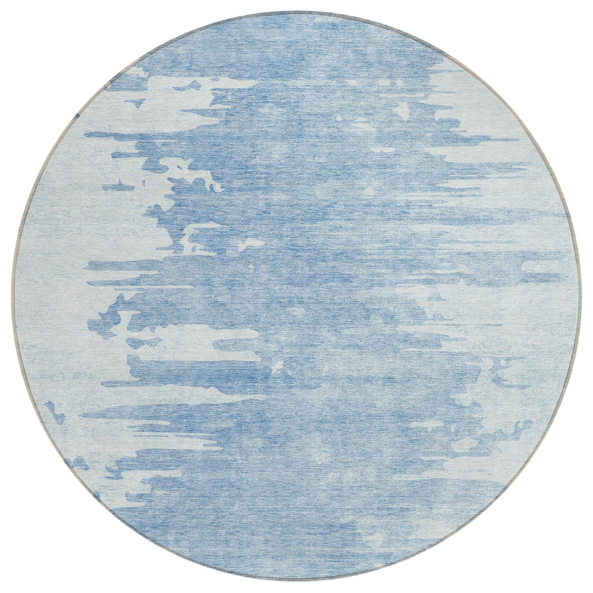 Machine Made ACN705 Sky Blue Rugs #color_sky blue