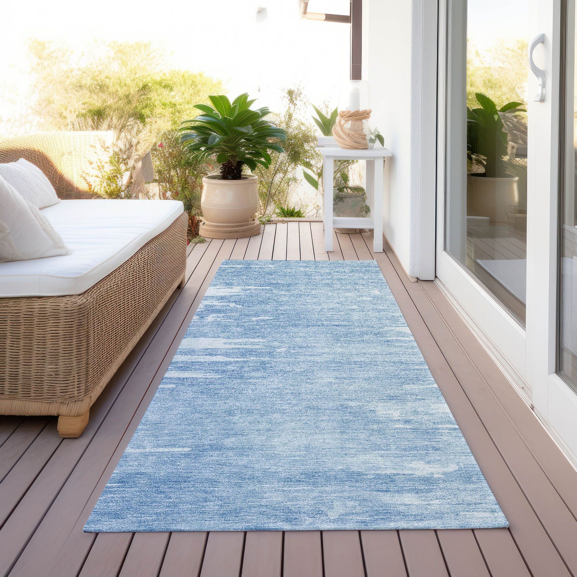 Machine Made ACN705 Sky Blue Rugs #color_sky blue