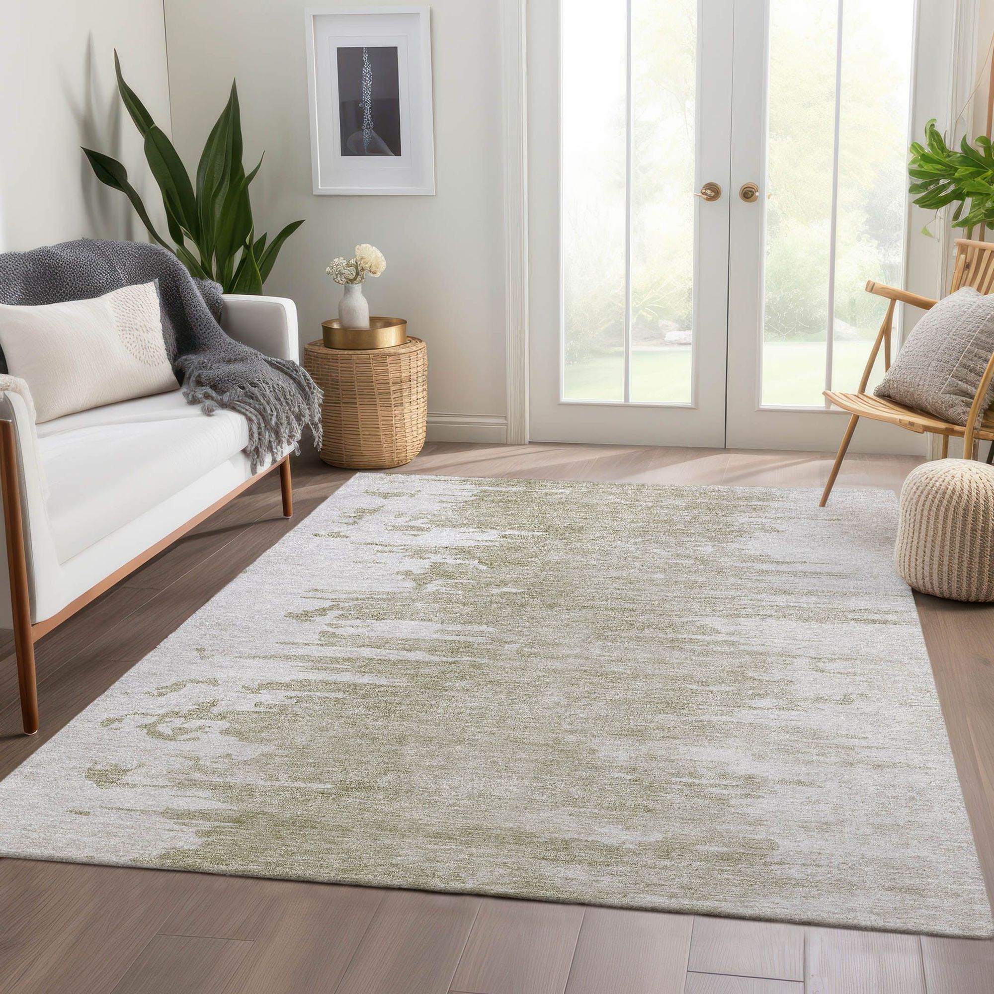 Machine Made ACN705 Taupe Brown Rugs #color_taupe brown