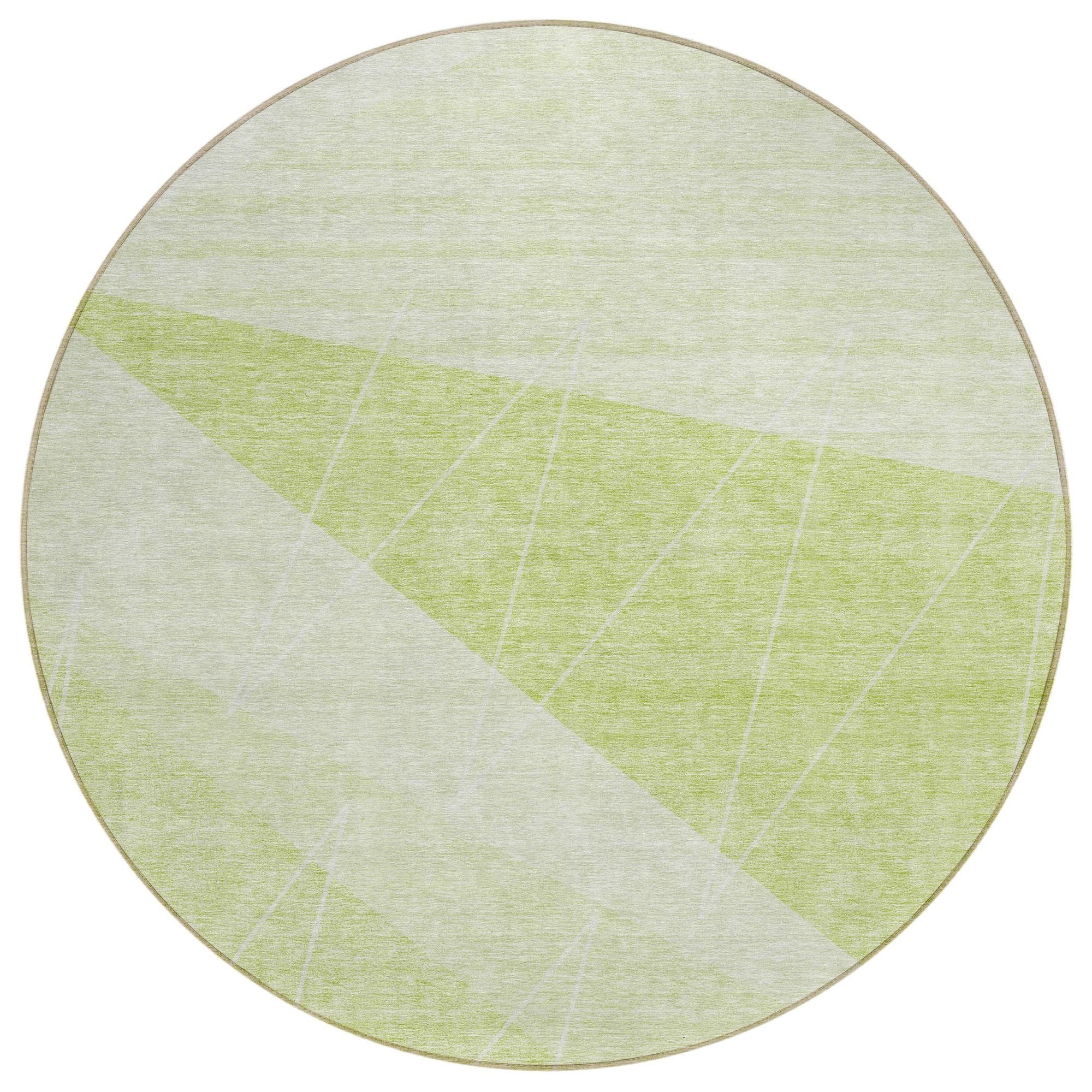 Machine Made ACN706 Aloe Green Rugs #color_aloe green