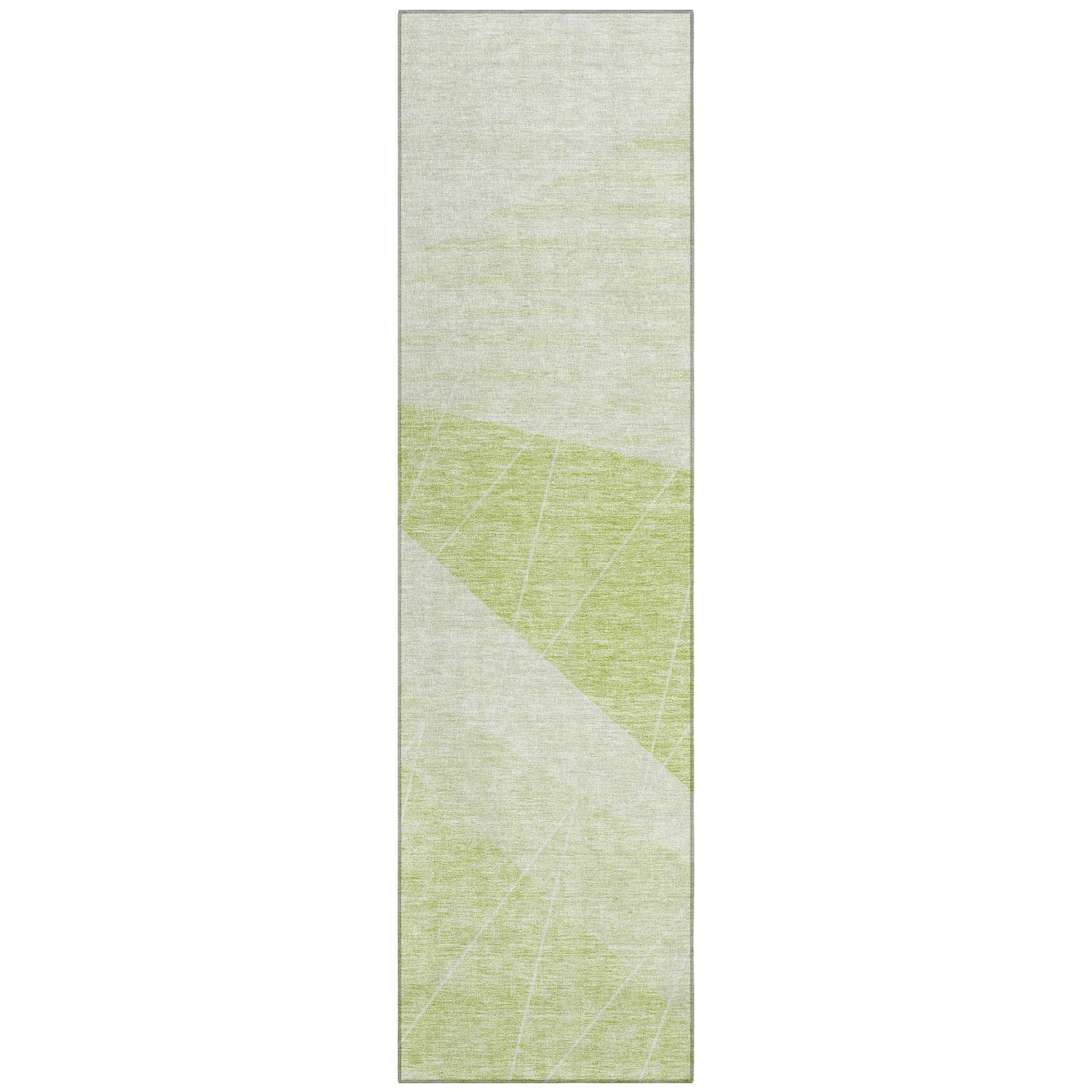 Machine Made ACN706 Aloe Green Rugs #color_aloe green