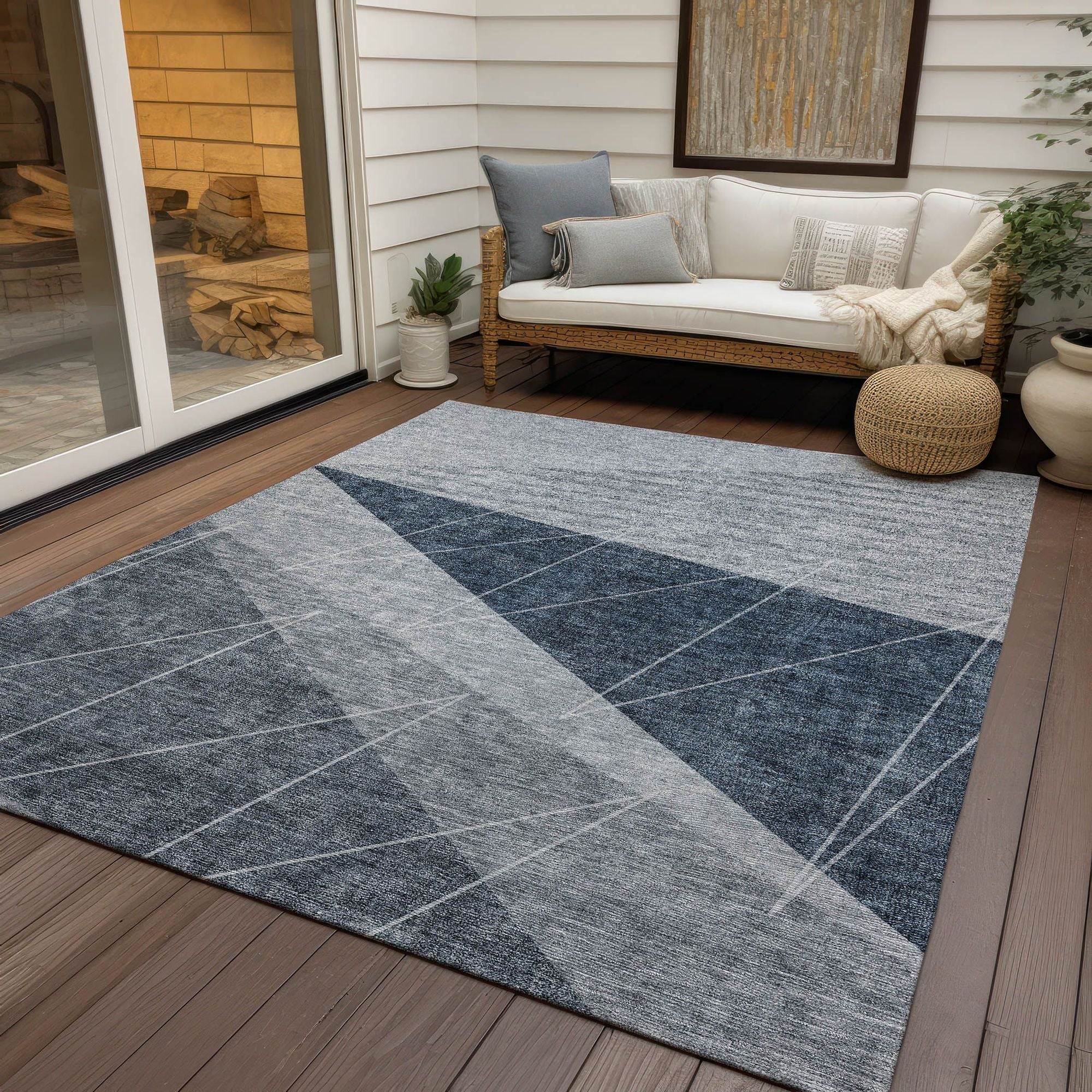 Machine Made ACN706 Charcoal Gray Rugs #color_charcoal gray