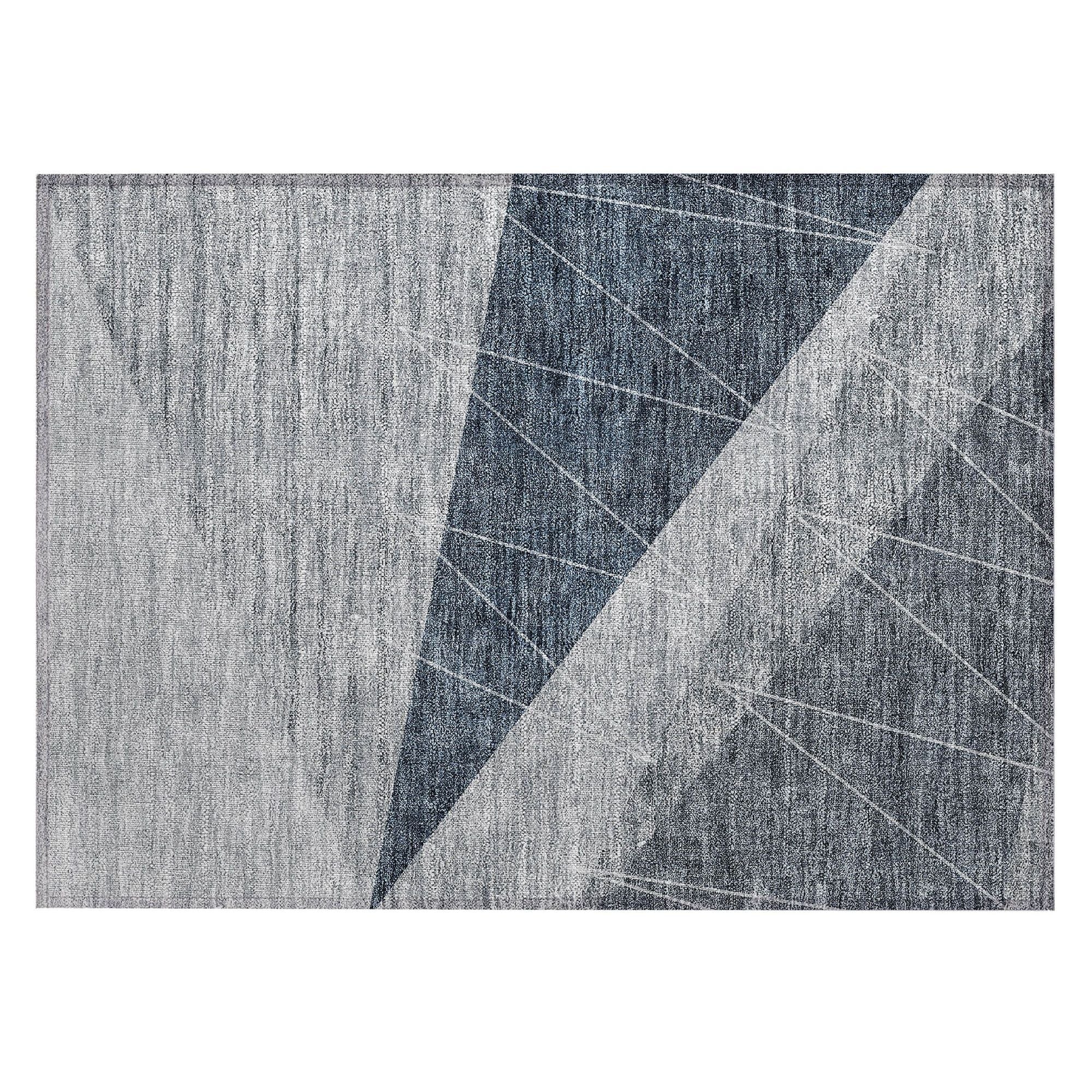 Machine Made ACN706 Charcoal Gray Rugs #color_charcoal gray