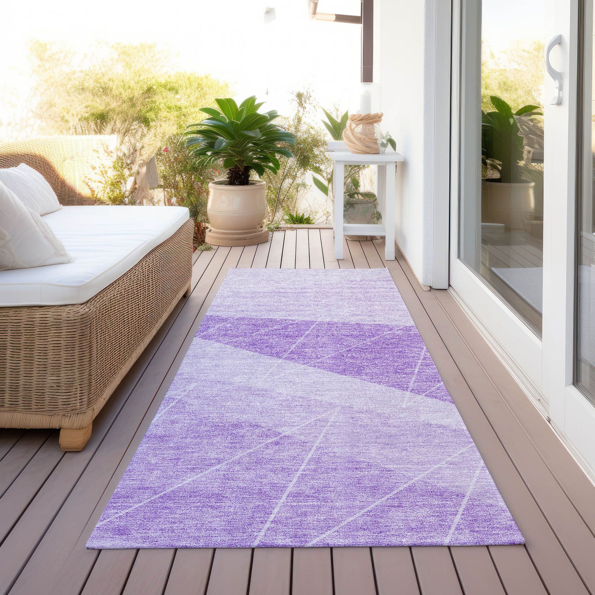 Machine Made ACN706 Lavender Purple Rugs #color_lavender purple