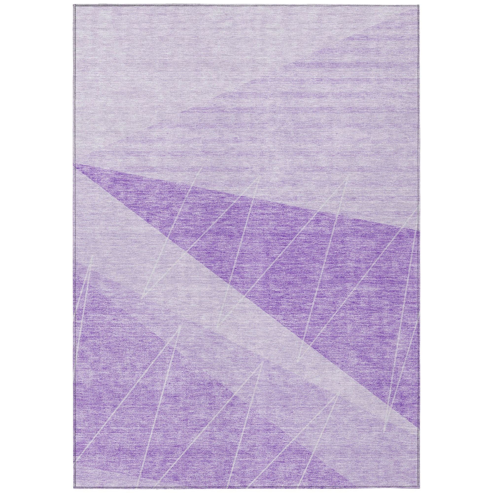 Machine Made ACN706 Lavender Purple Rugs #color_lavender purple