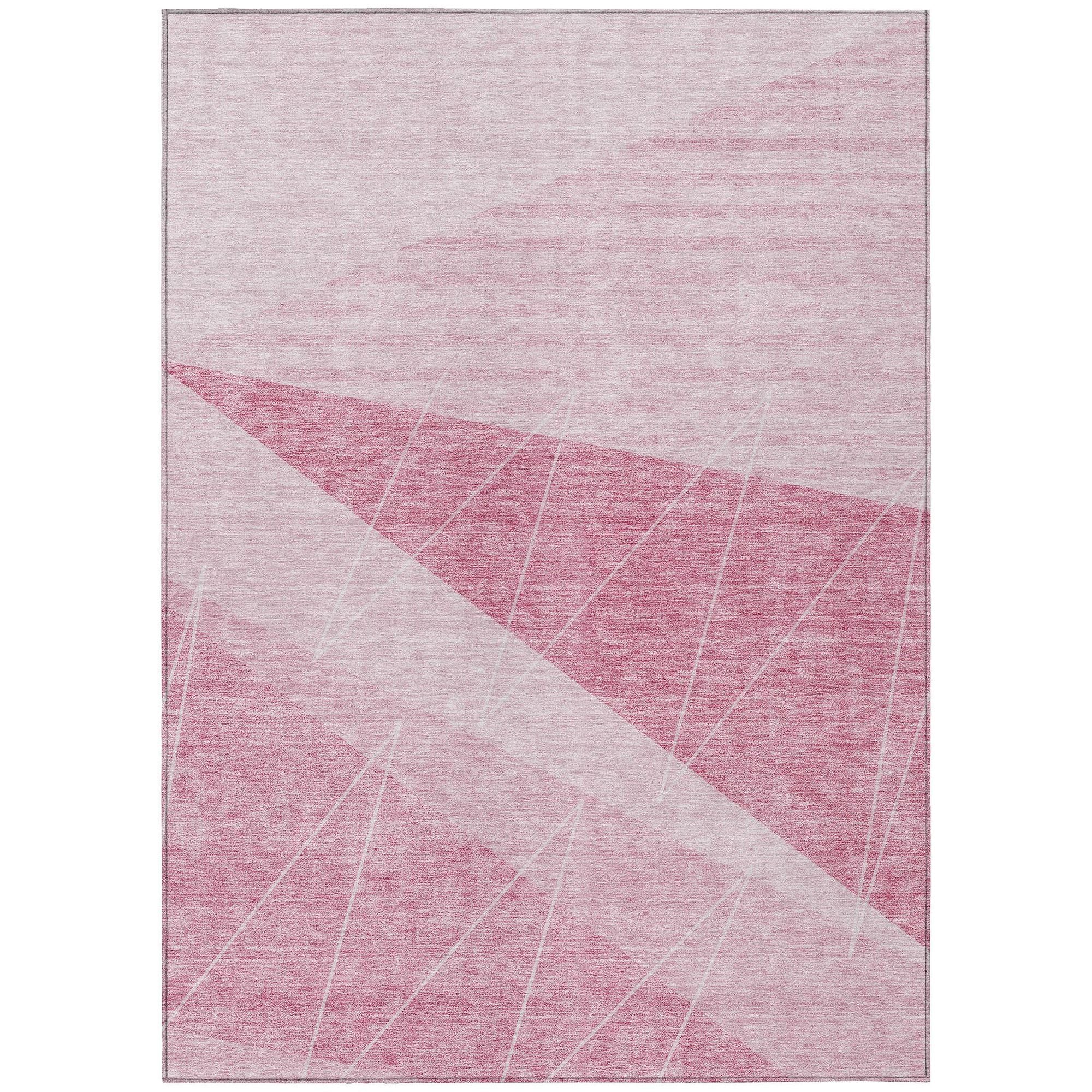 Machine Made ACN706 Pink  Rugs #color_pink 