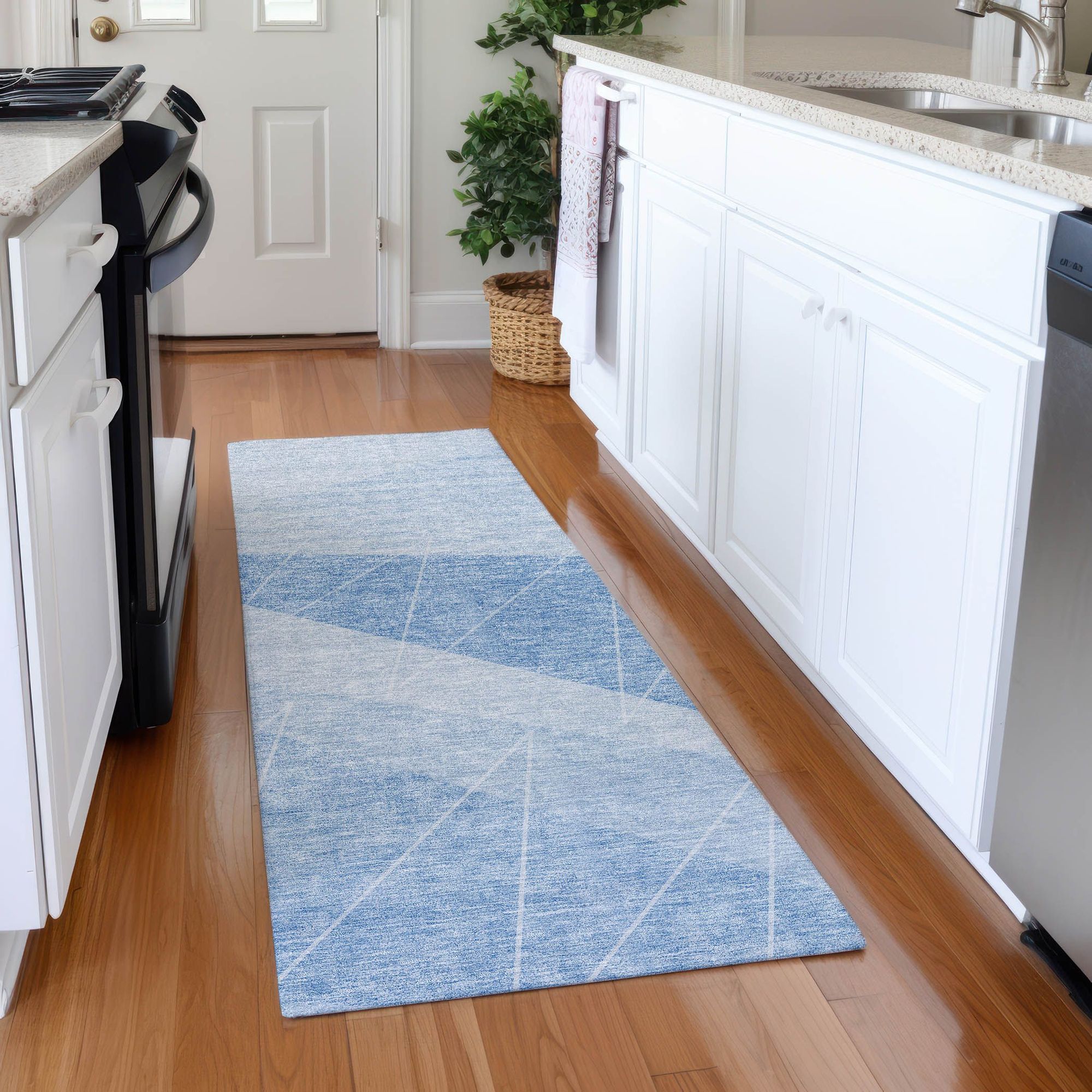 Machine Made ACN706 Sky Blue Rugs #color_sky blue