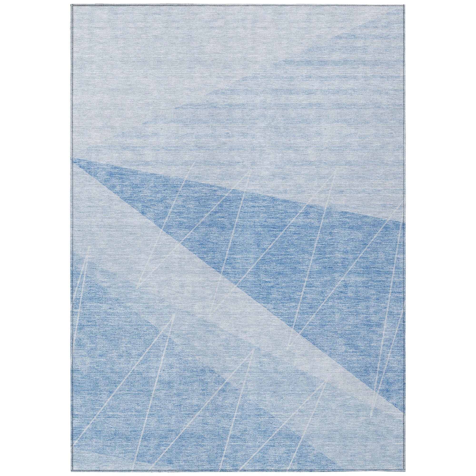 Machine Made ACN706 Sky Blue Rugs #color_sky blue