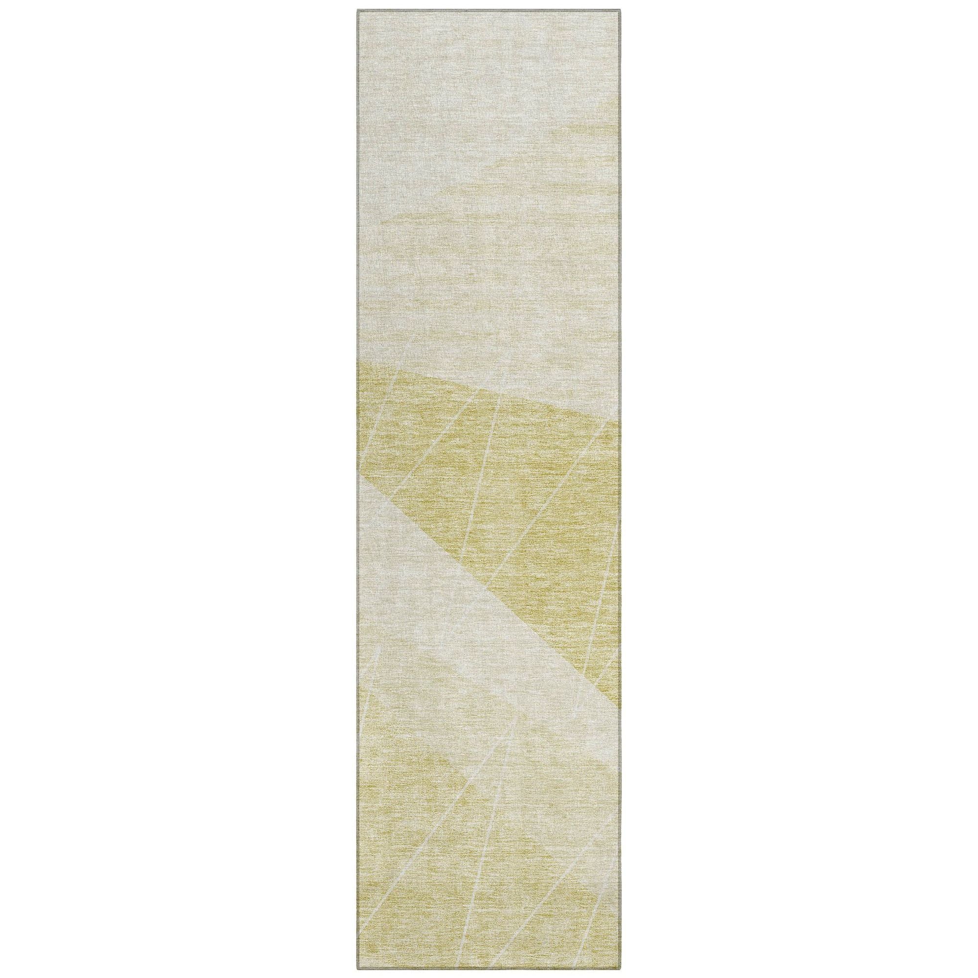 Machine Made ACN706 Wheat Gold Rugs #color_wheat gold