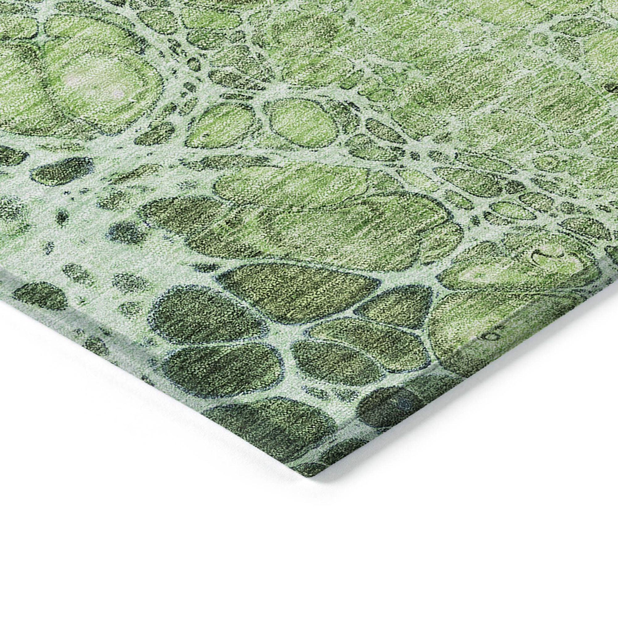 Machine Made ACN707 Aloe Green Rugs #color_aloe green