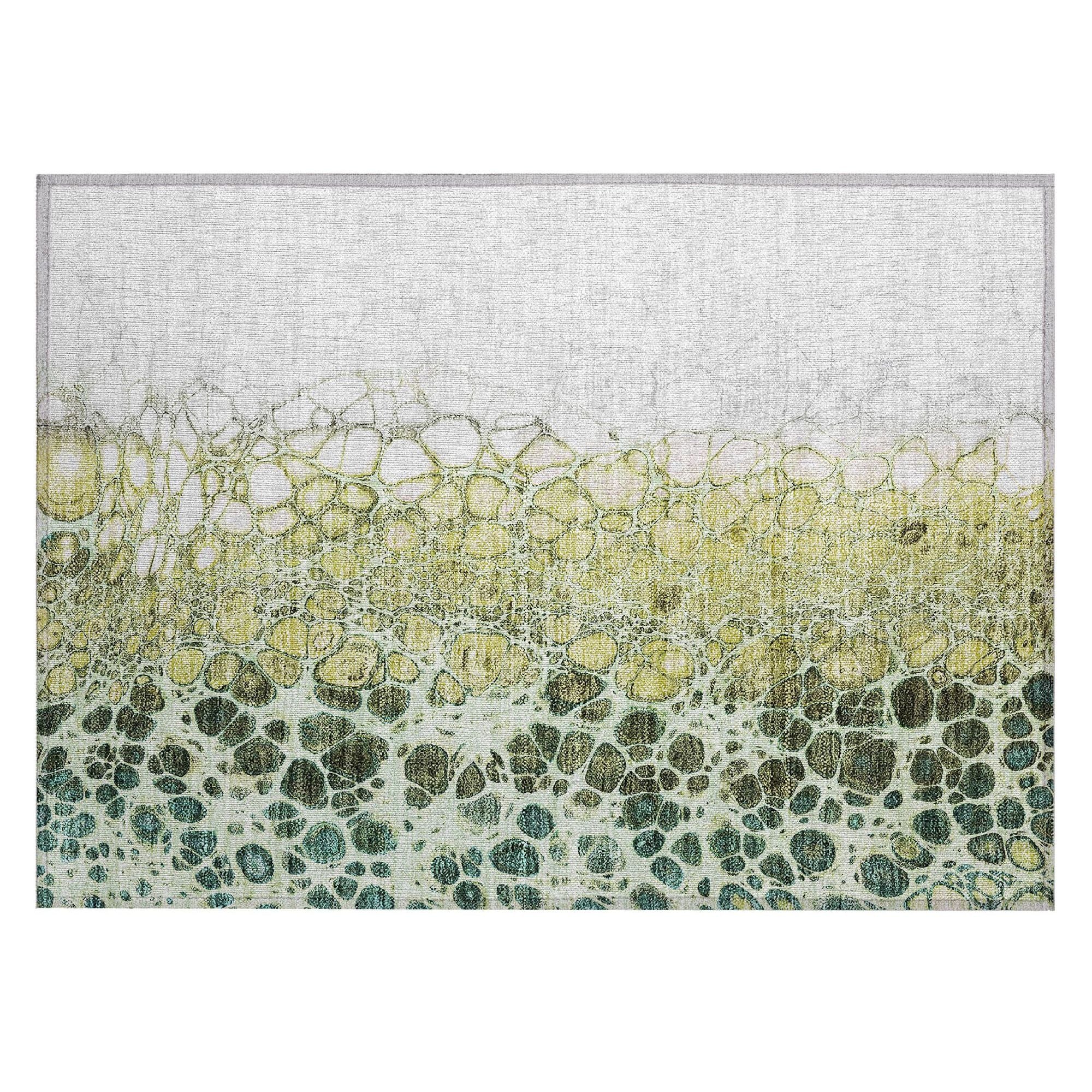 Machine Made ACN707 Olive Green Rugs #color_olive green