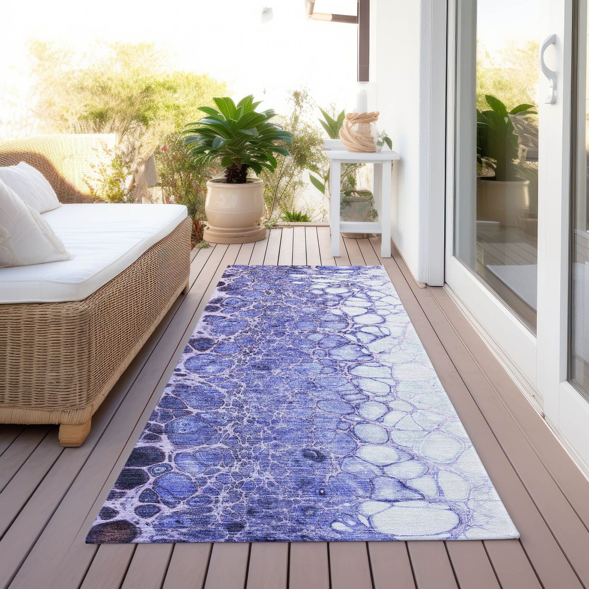 Machine Made ACN707 Purple  Rugs #color_purple 