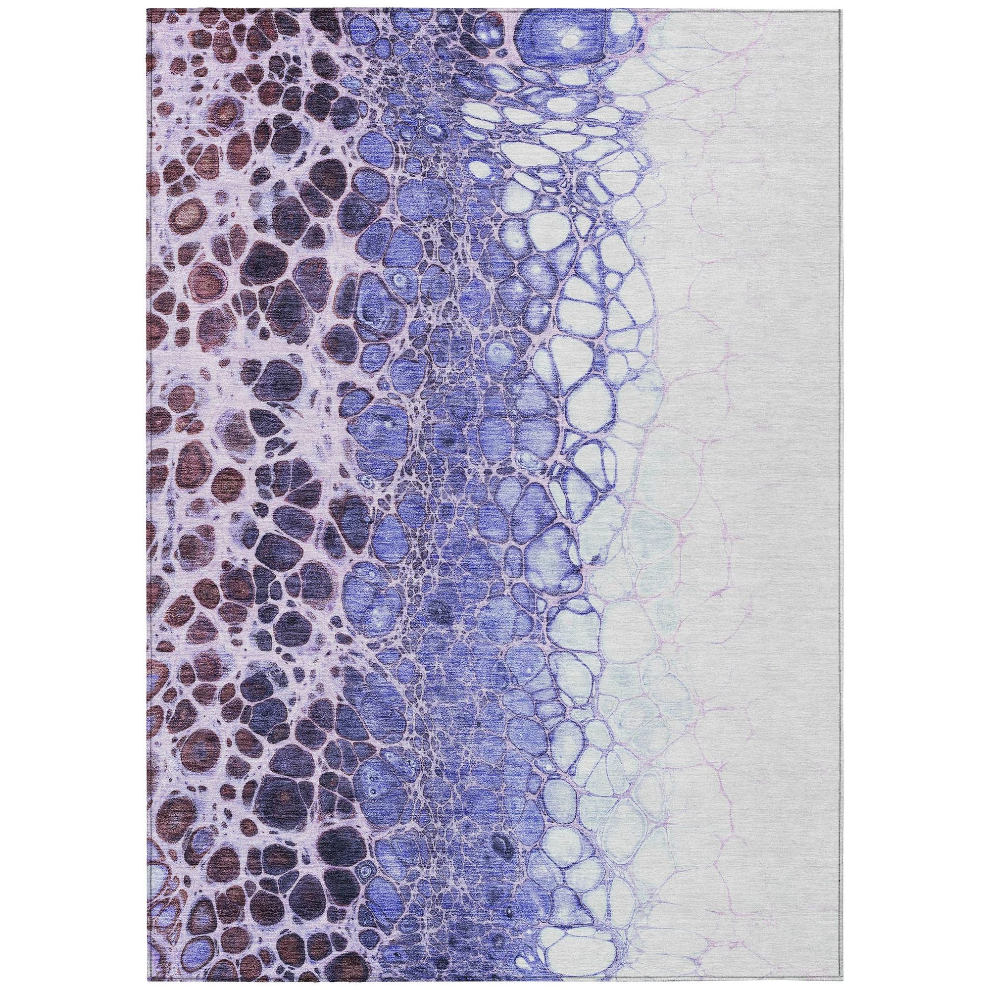 Machine Made ACN707 Purple  Rugs #color_purple 