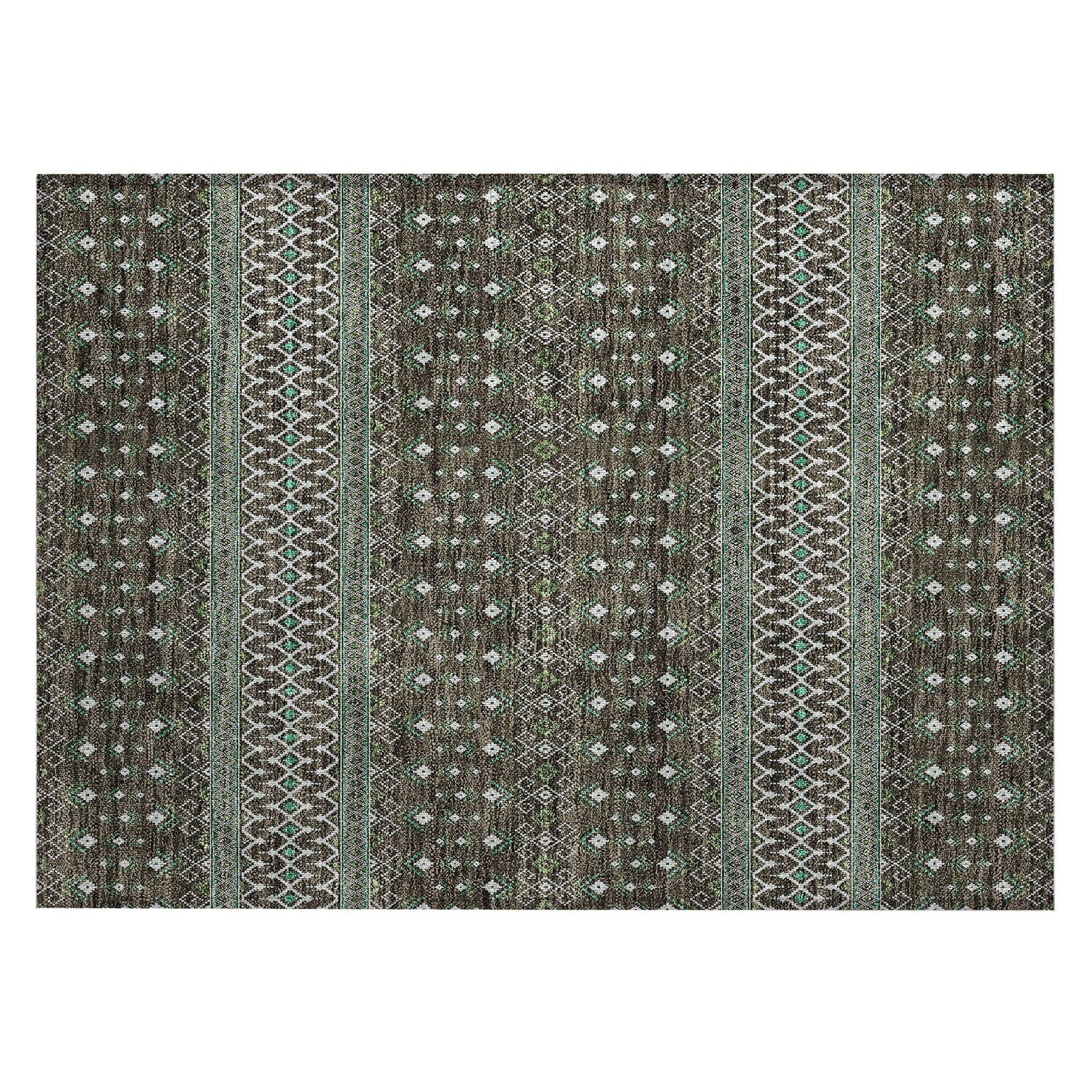 Machine Made ACN708 Brown  Rugs #color_brown 