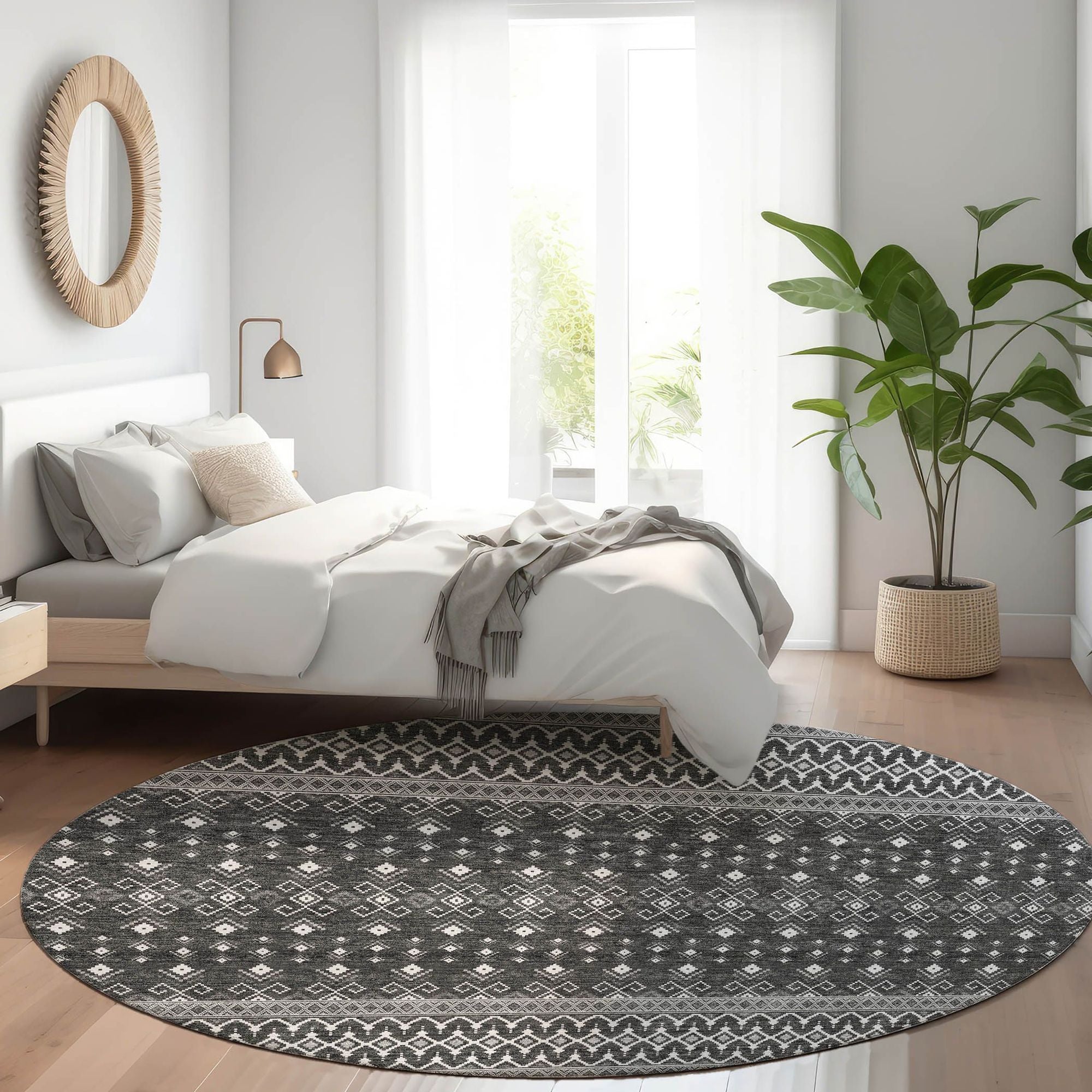 Machine Made ACN708 Gray  Rugs #color_gray 