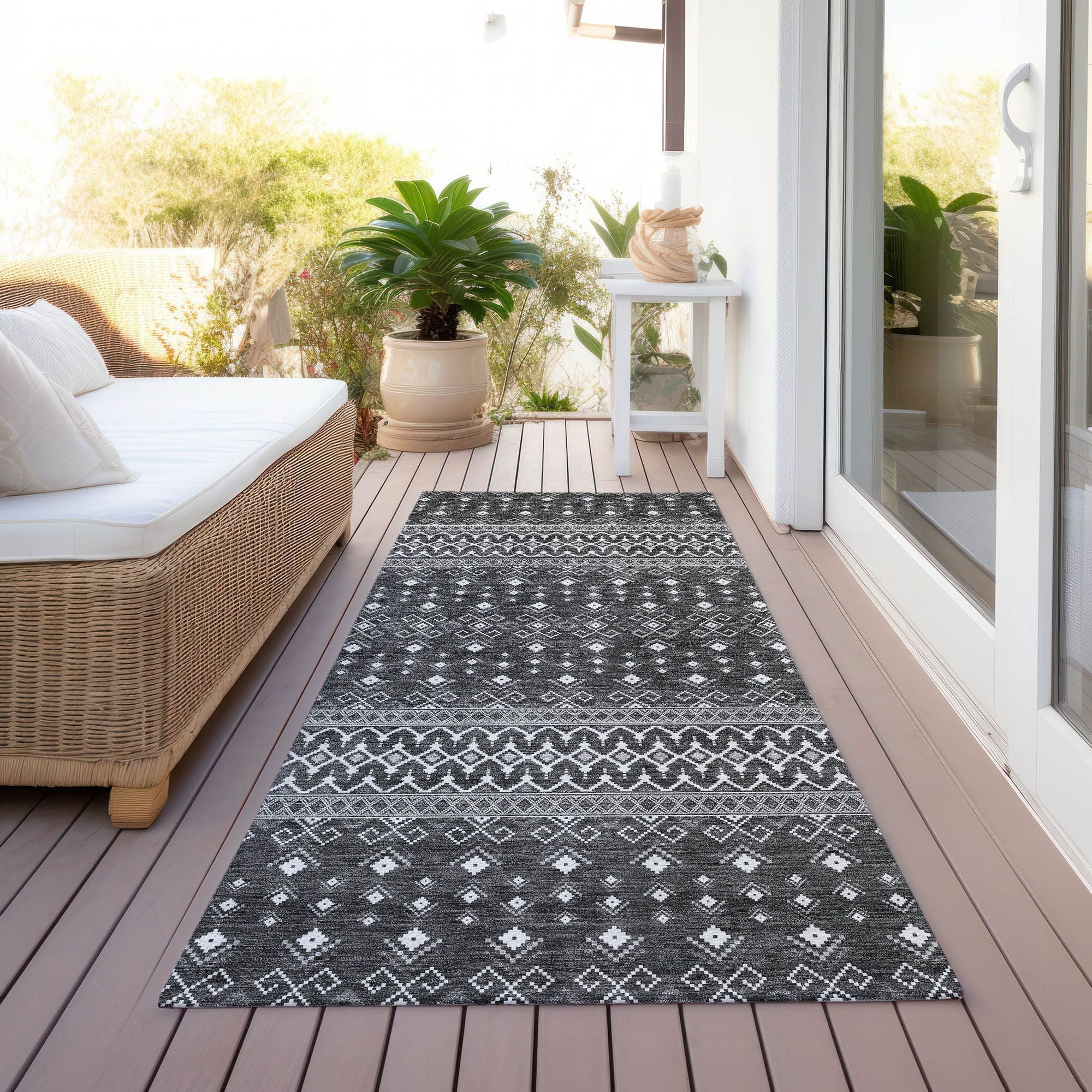 Machine Made ACN708 Gray  Rugs #color_gray 