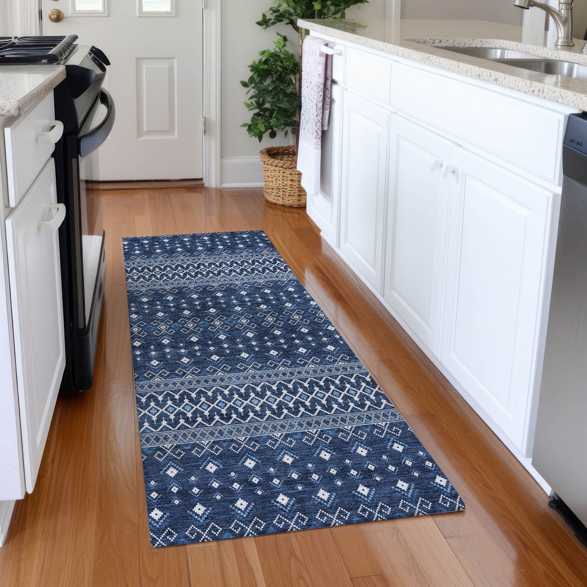 Machine Made ACN708 Navy Blue Rugs #color_navy blue