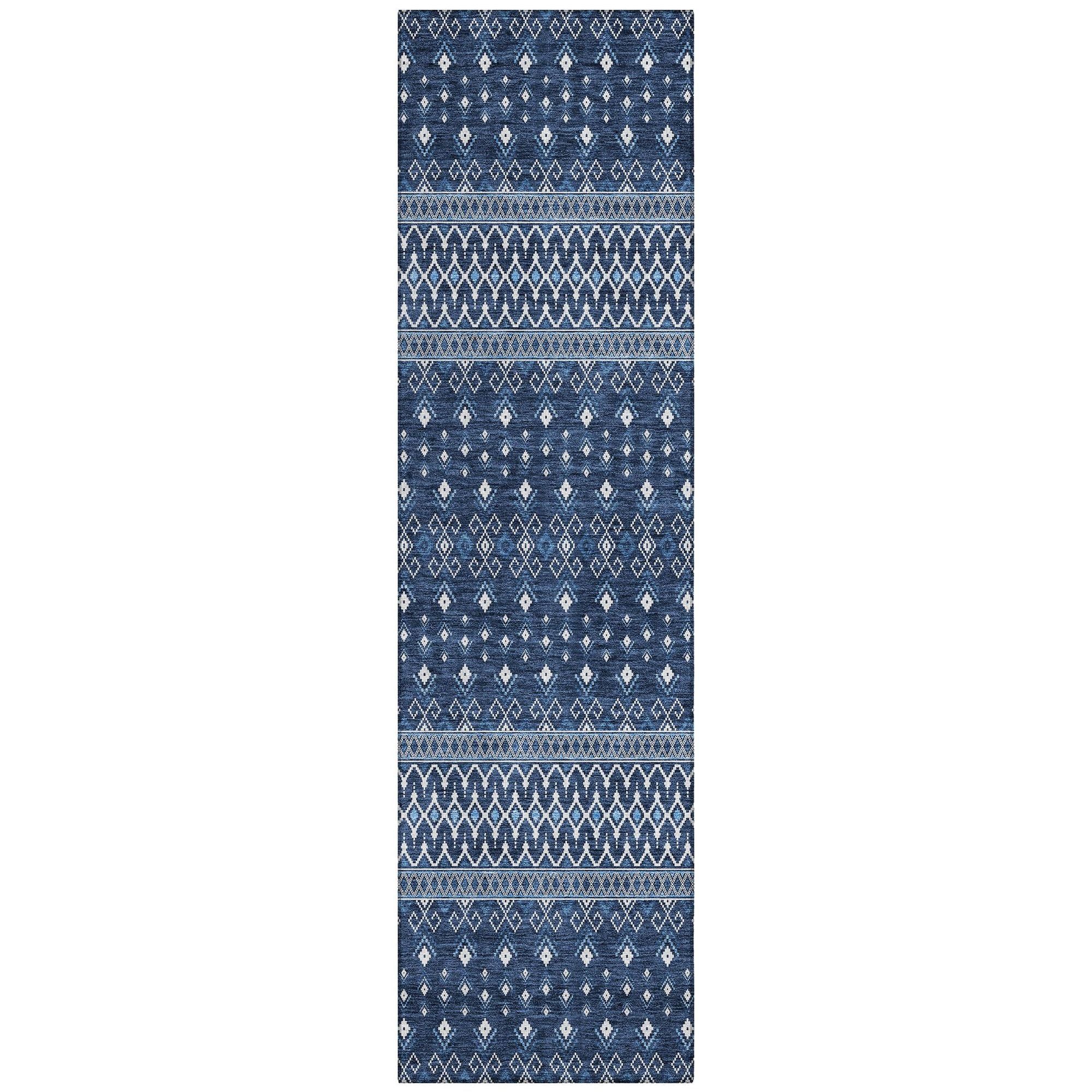 Machine Made ACN708 Navy Blue Rugs #color_navy blue