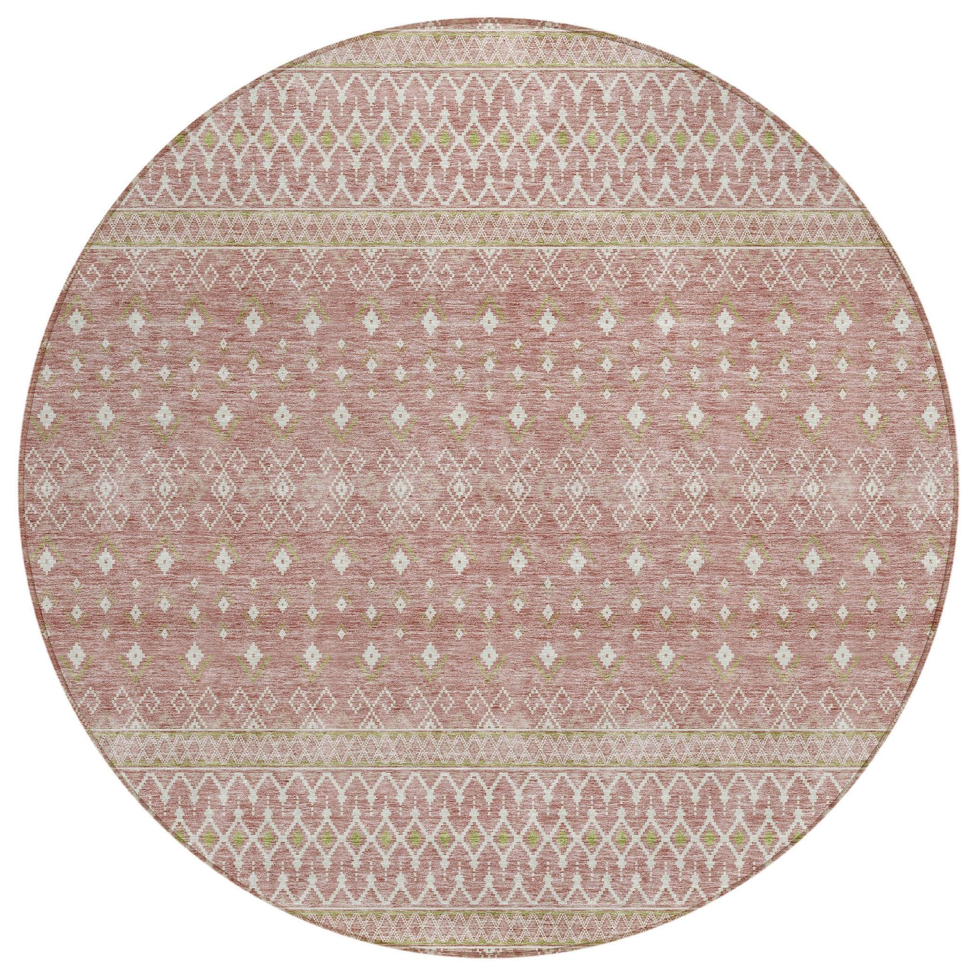 Machine Made ACN709 Blush Pink Rugs #color_blush pink