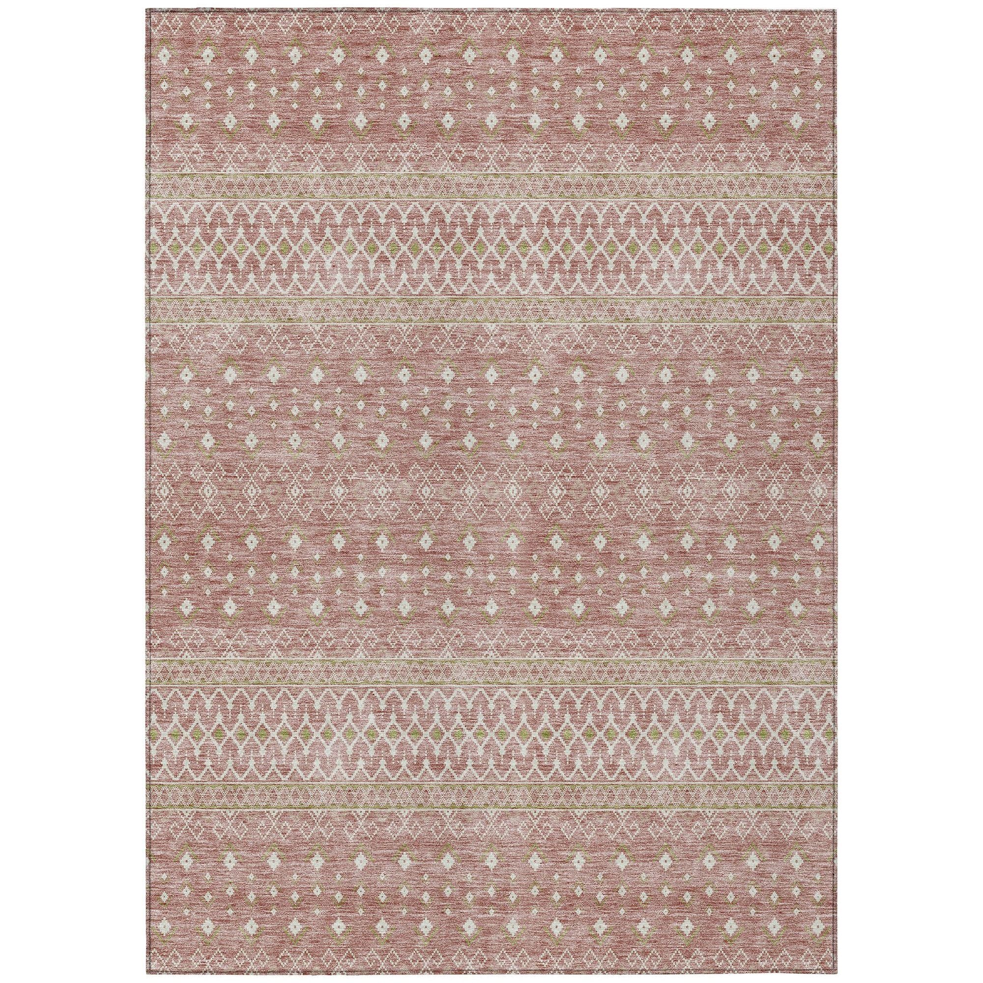 Machine Made ACN709 Blush Pink Rugs #color_blush pink