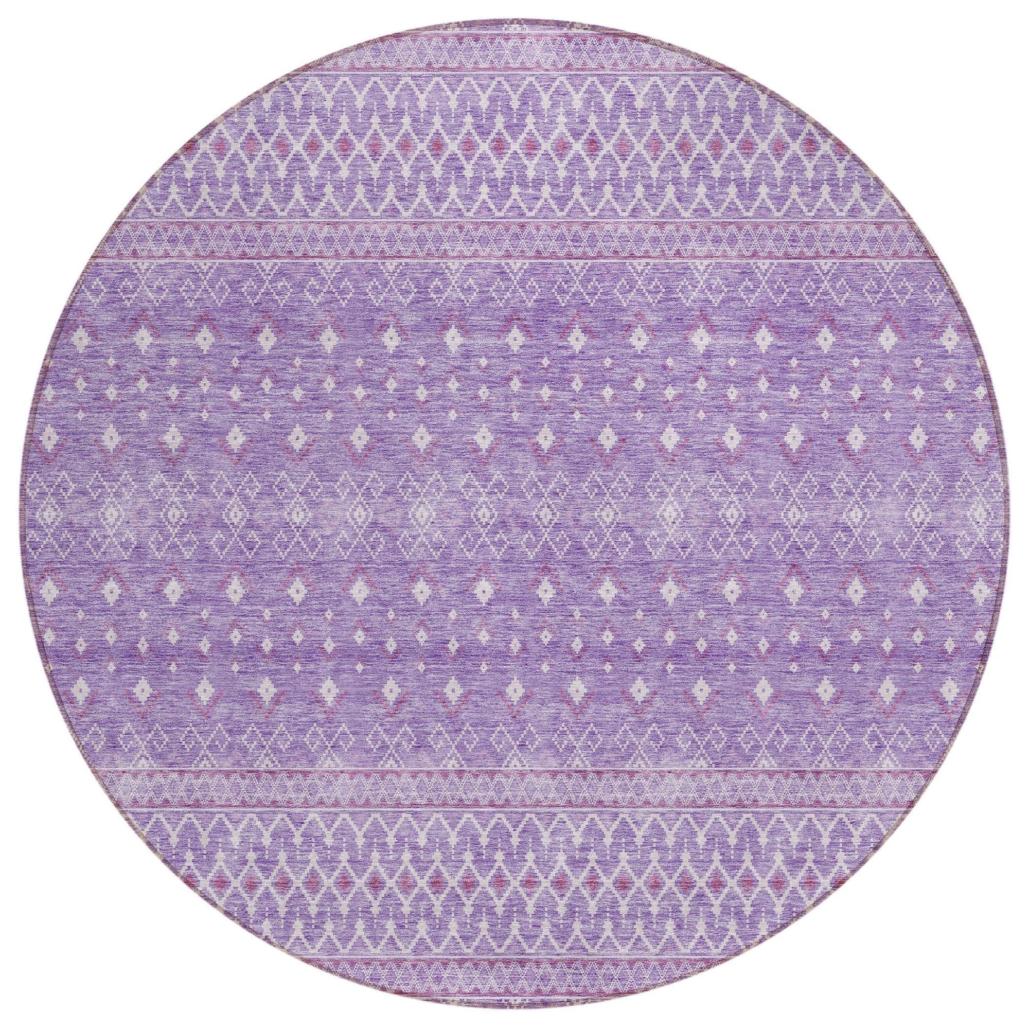 Machine Made ACN709 Lavender Purple Rugs #color_lavender purple