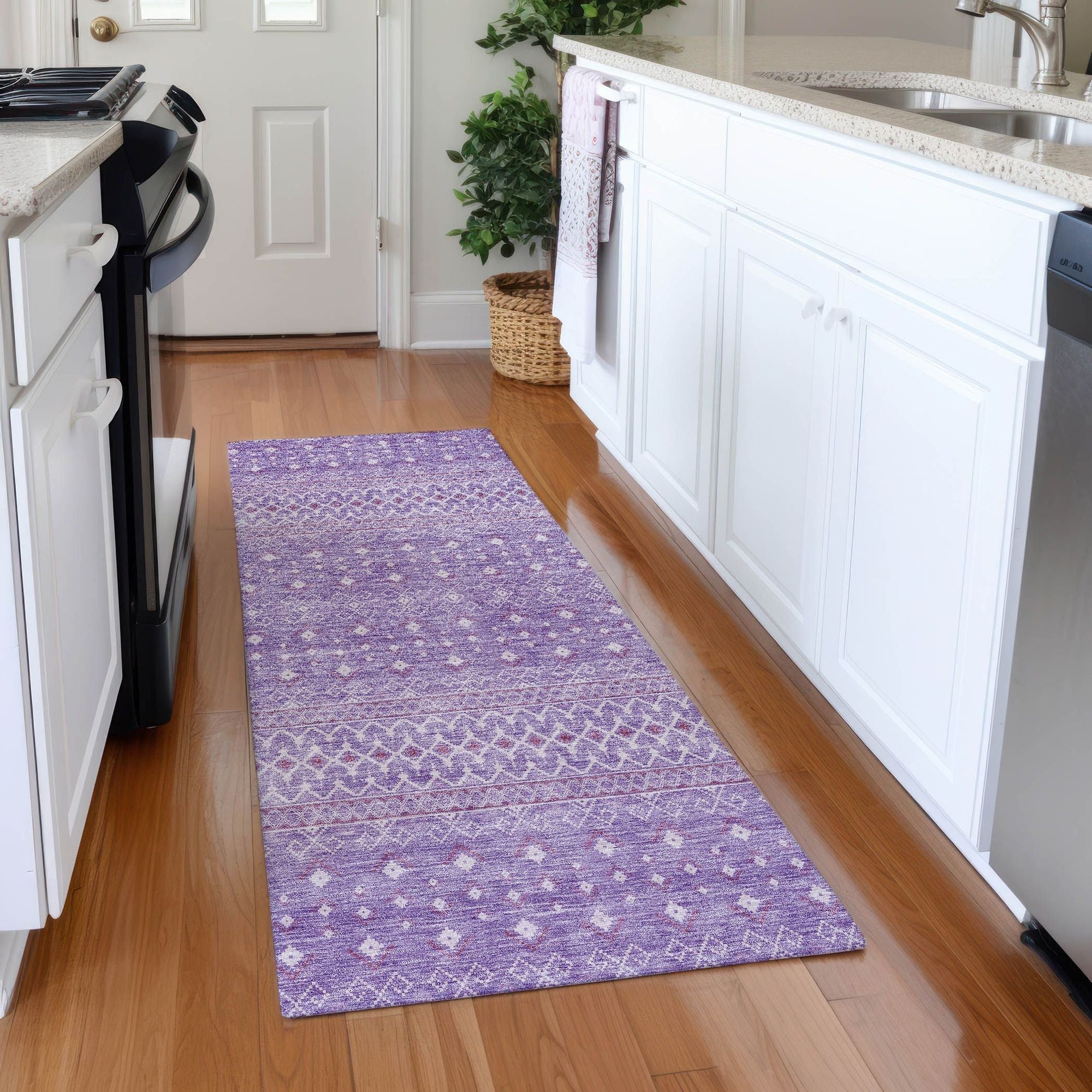 Machine Made ACN709 Lavender Purple Rugs #color_lavender purple