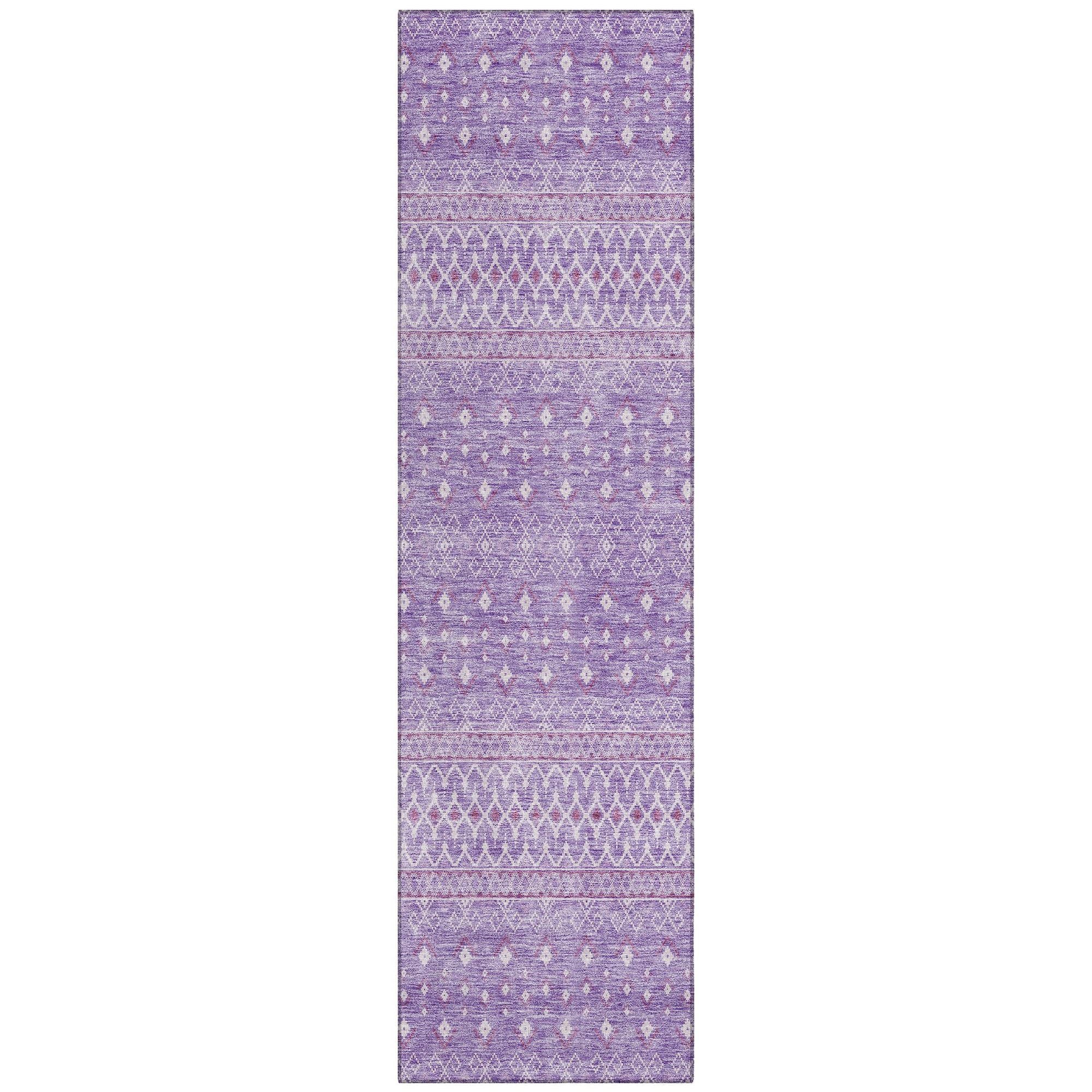 Machine Made ACN709 Lavender Purple Rugs #color_lavender purple