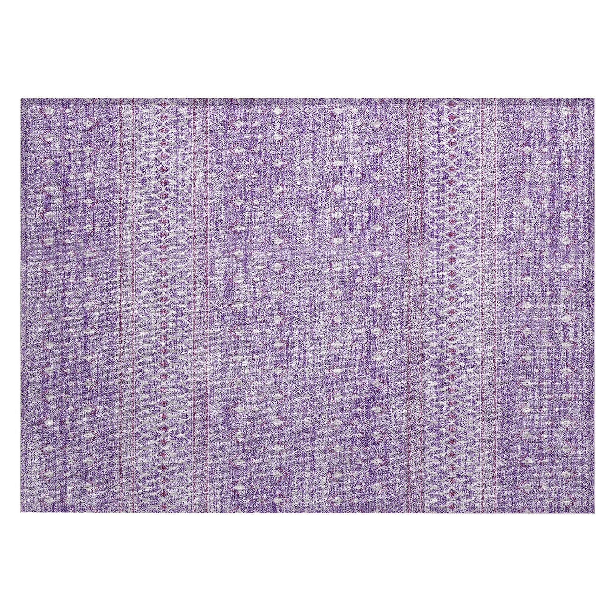 Machine Made ACN709 Lavender Purple Rugs #color_lavender purple