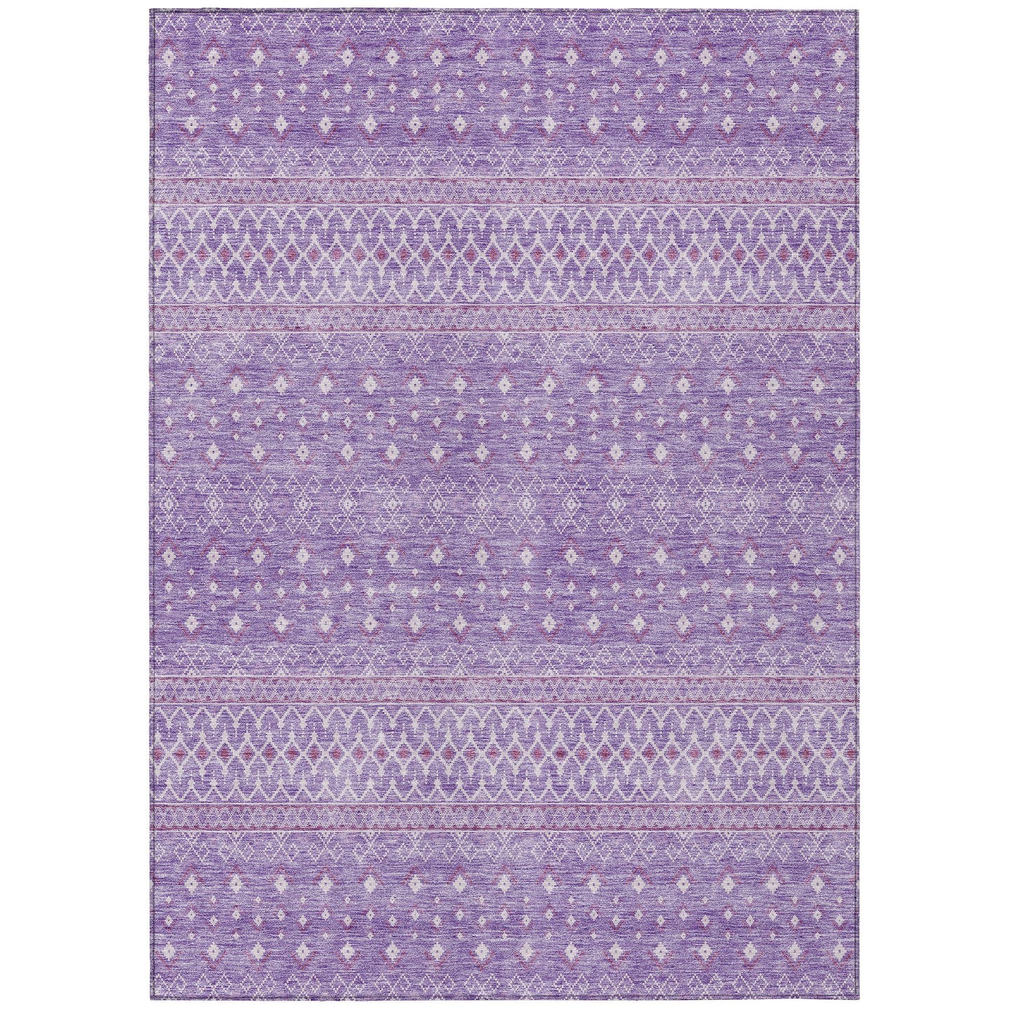 Machine Made ACN709 Lavender Purple Rugs #color_lavender purple