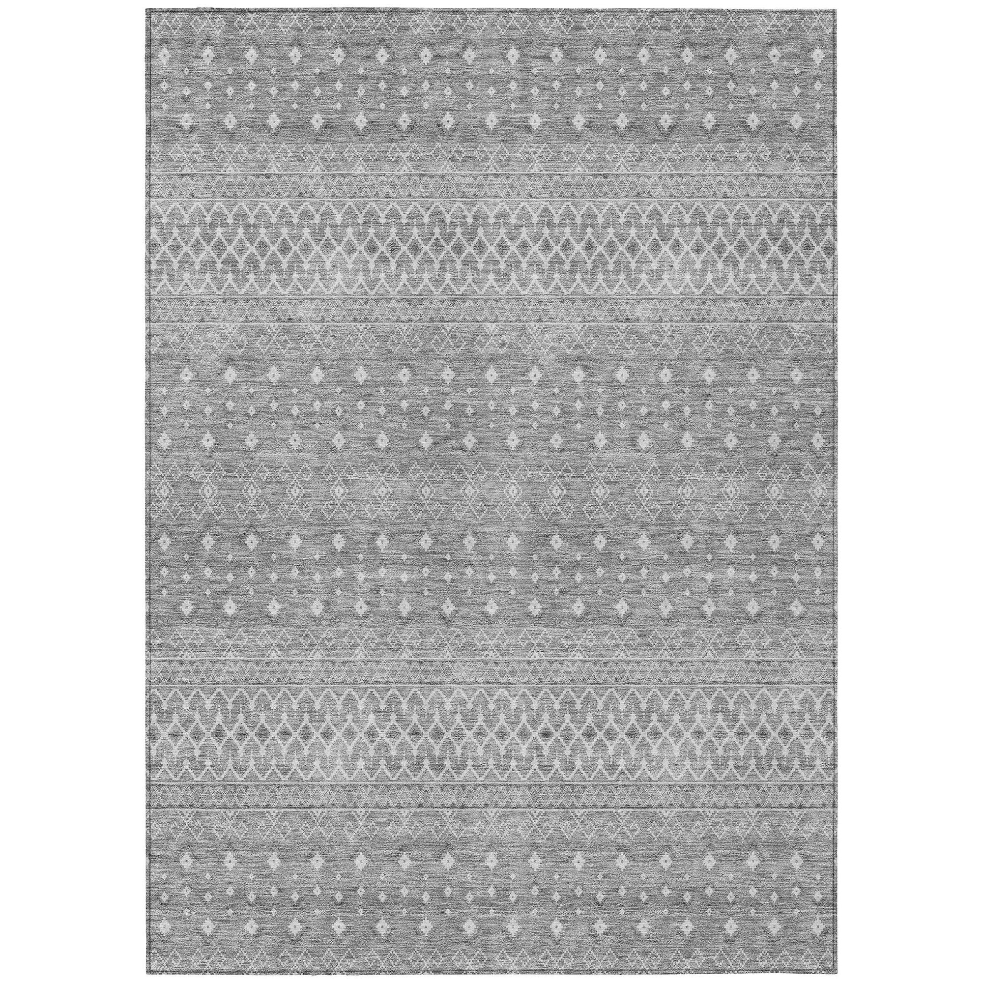 Machine Made ACN709 Silver Gray Rugs #color_silver gray