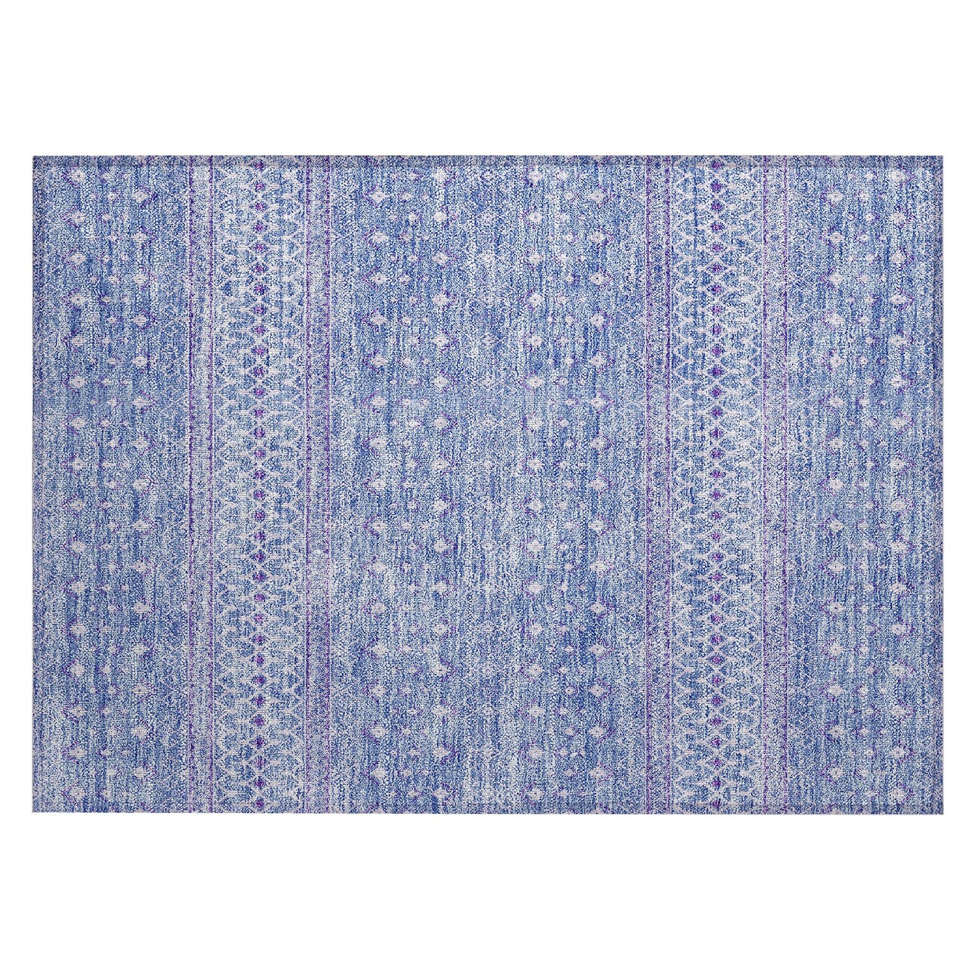 Machine Made ACN709 Sky Blue Rugs #color_sky blue