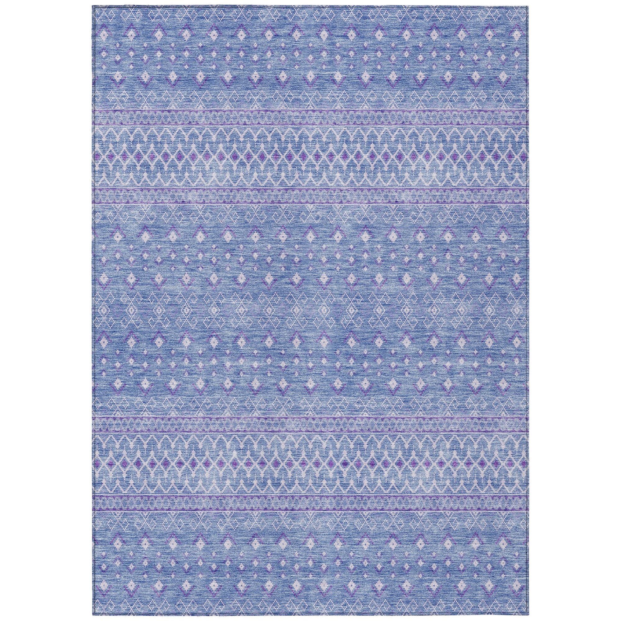 Machine Made ACN709 Sky Blue Rugs #color_sky blue