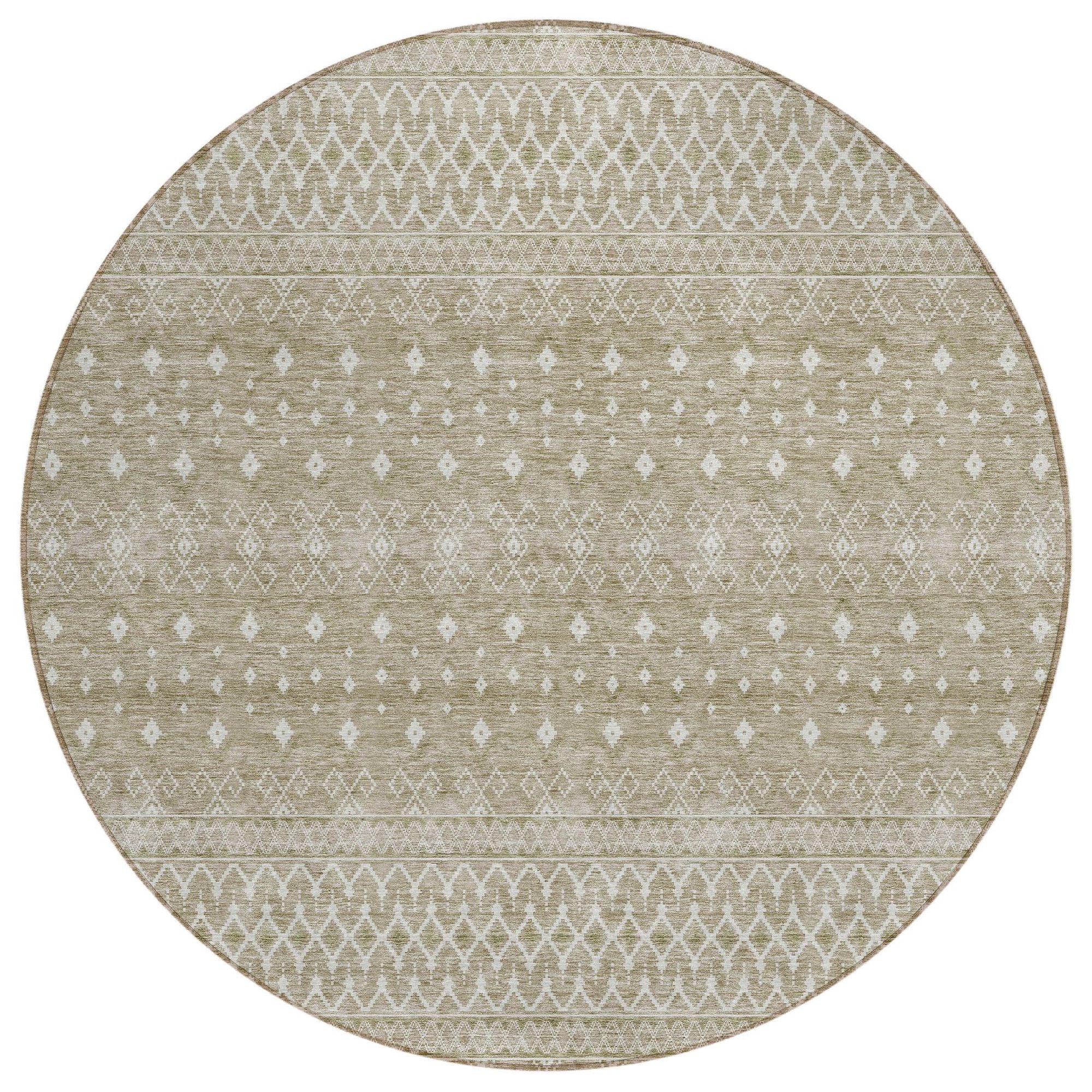 Machine Made ACN709 Taupe Brown Rugs #color_taupe brown