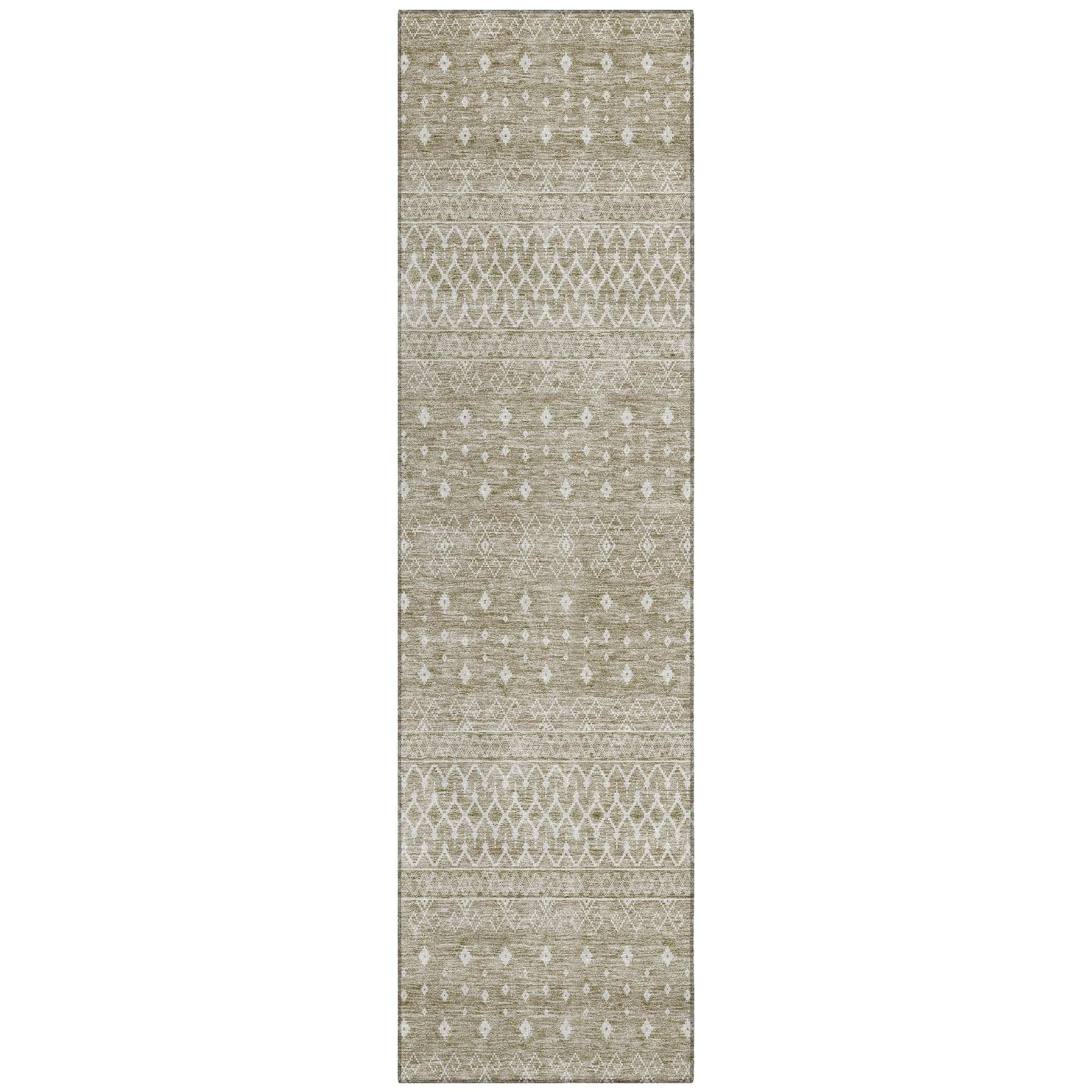 Machine Made ACN709 Taupe Brown Rugs #color_taupe brown