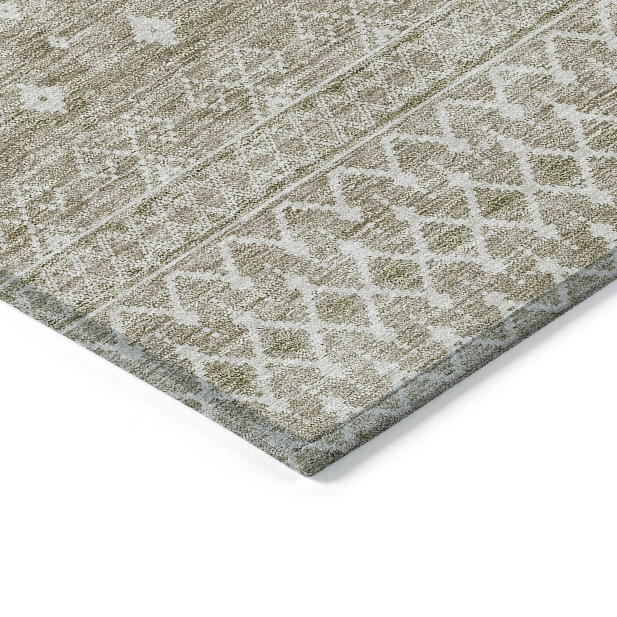 Machine Made ACN709 Taupe Brown Rugs #color_taupe brown