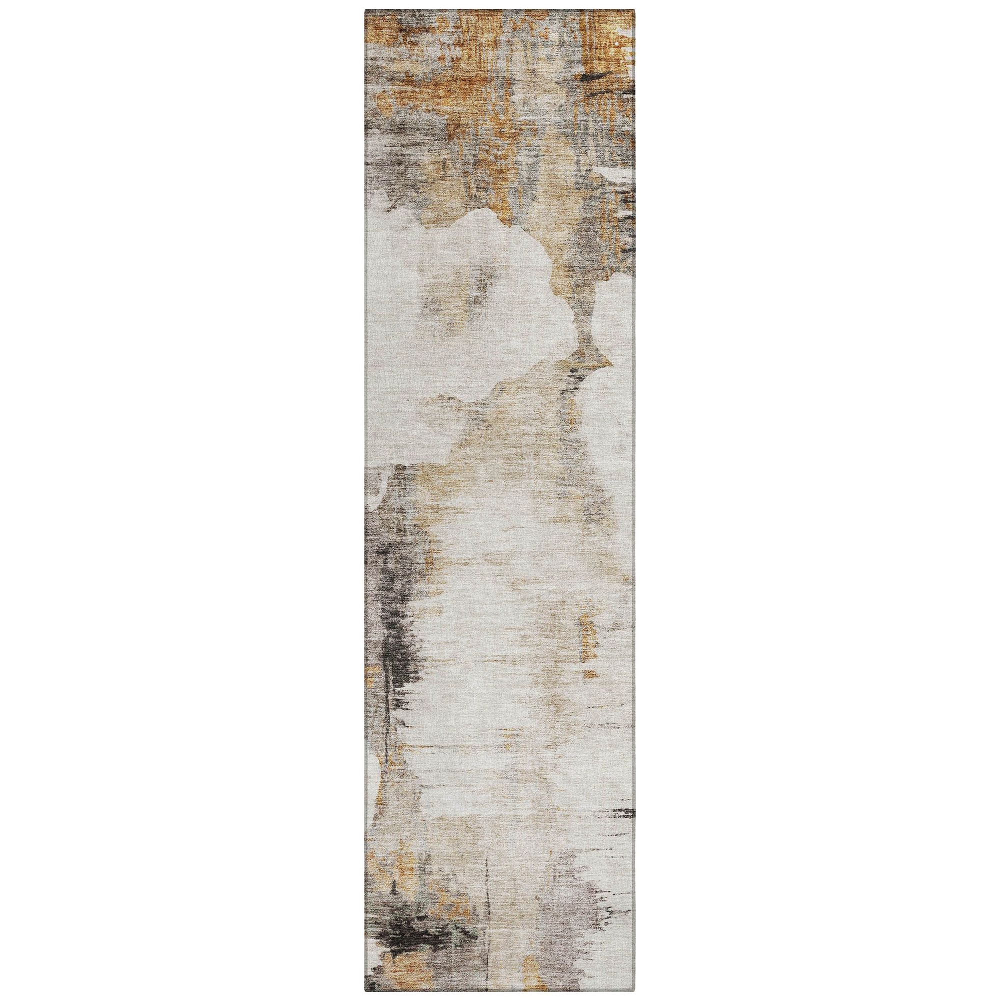 Machine Made ACN710 Beige Brown Rugs #color_beige brown