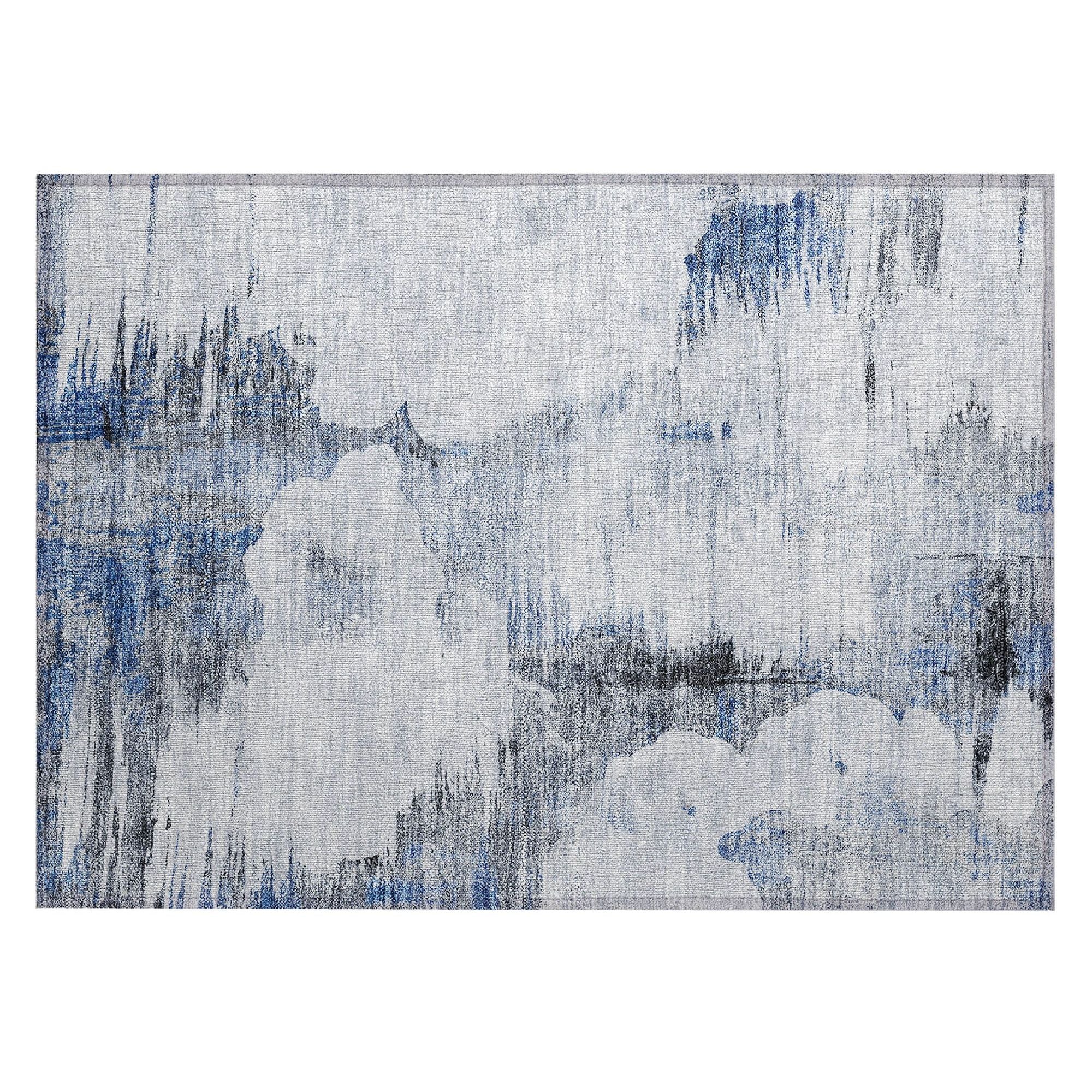 Machine Made ACN710 Blue  Rugs #color_blue 