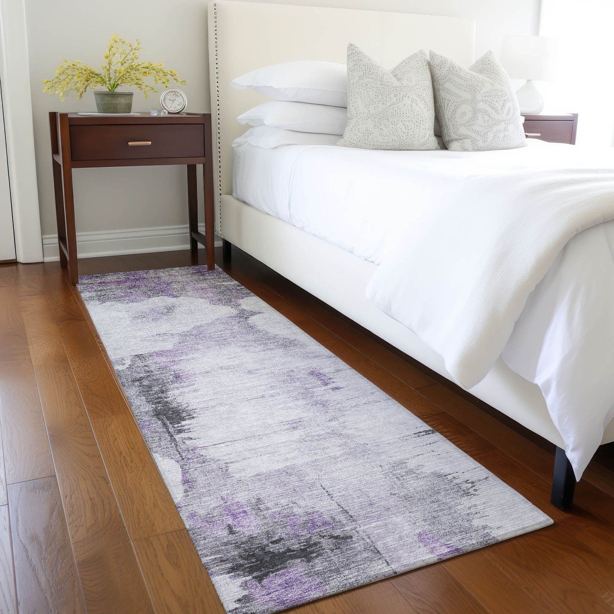 Machine Made ACN710 Purple  Rugs #color_purple 