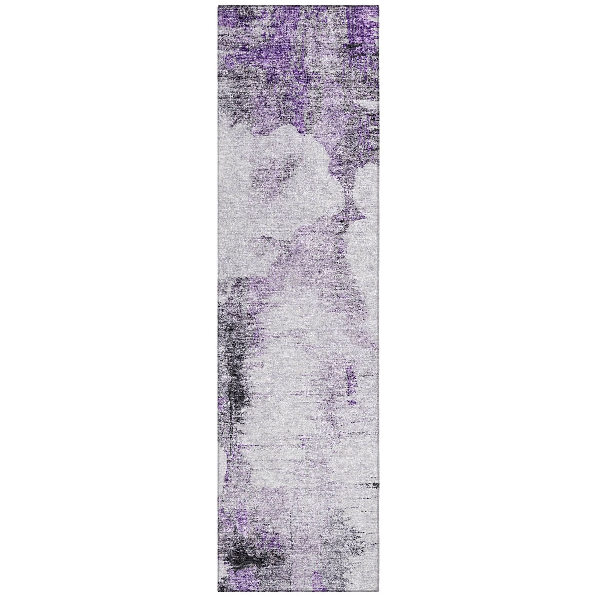 Machine Made ACN710 Purple  Rugs #color_purple 