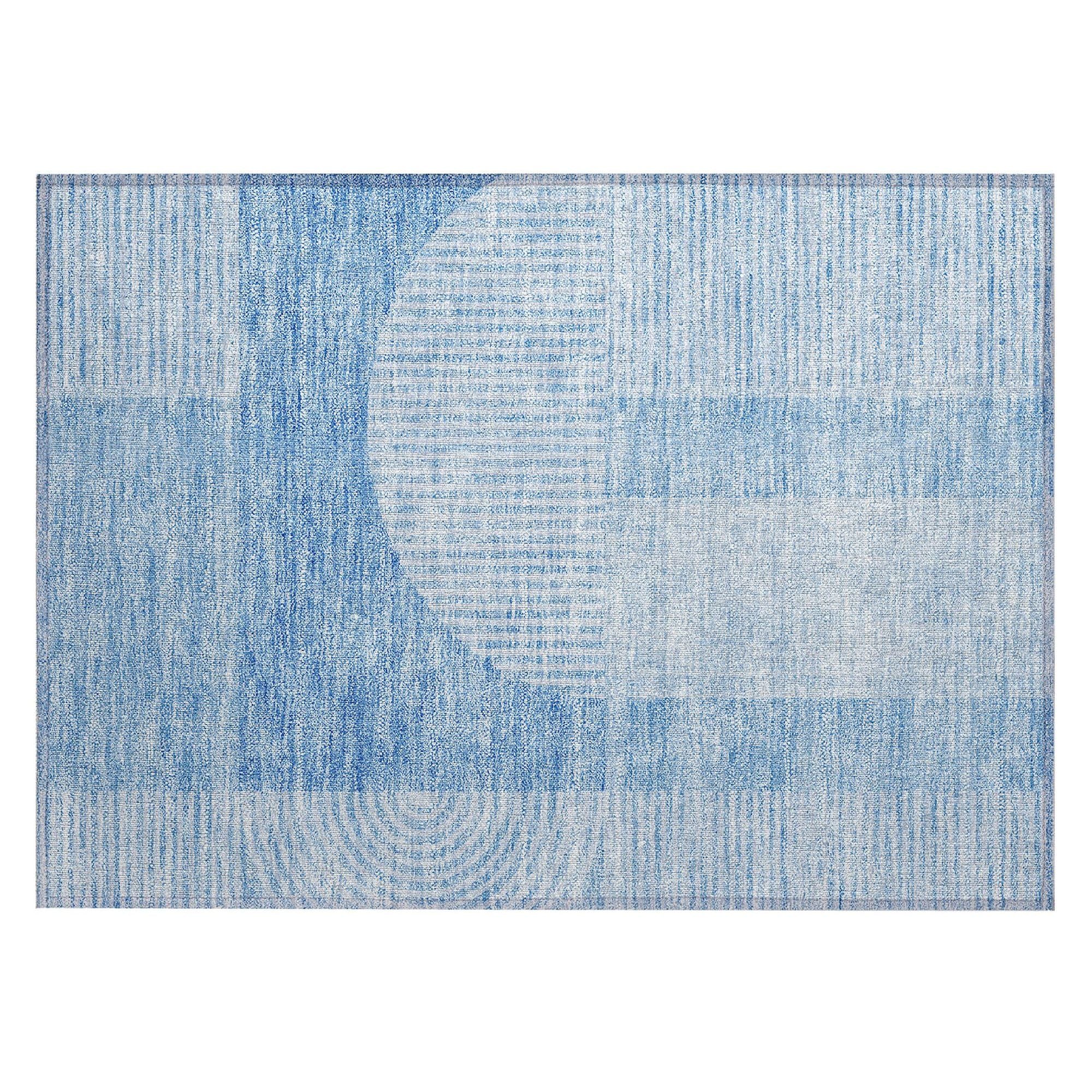 Machine Made ACN711 Blue  Rugs #color_blue 