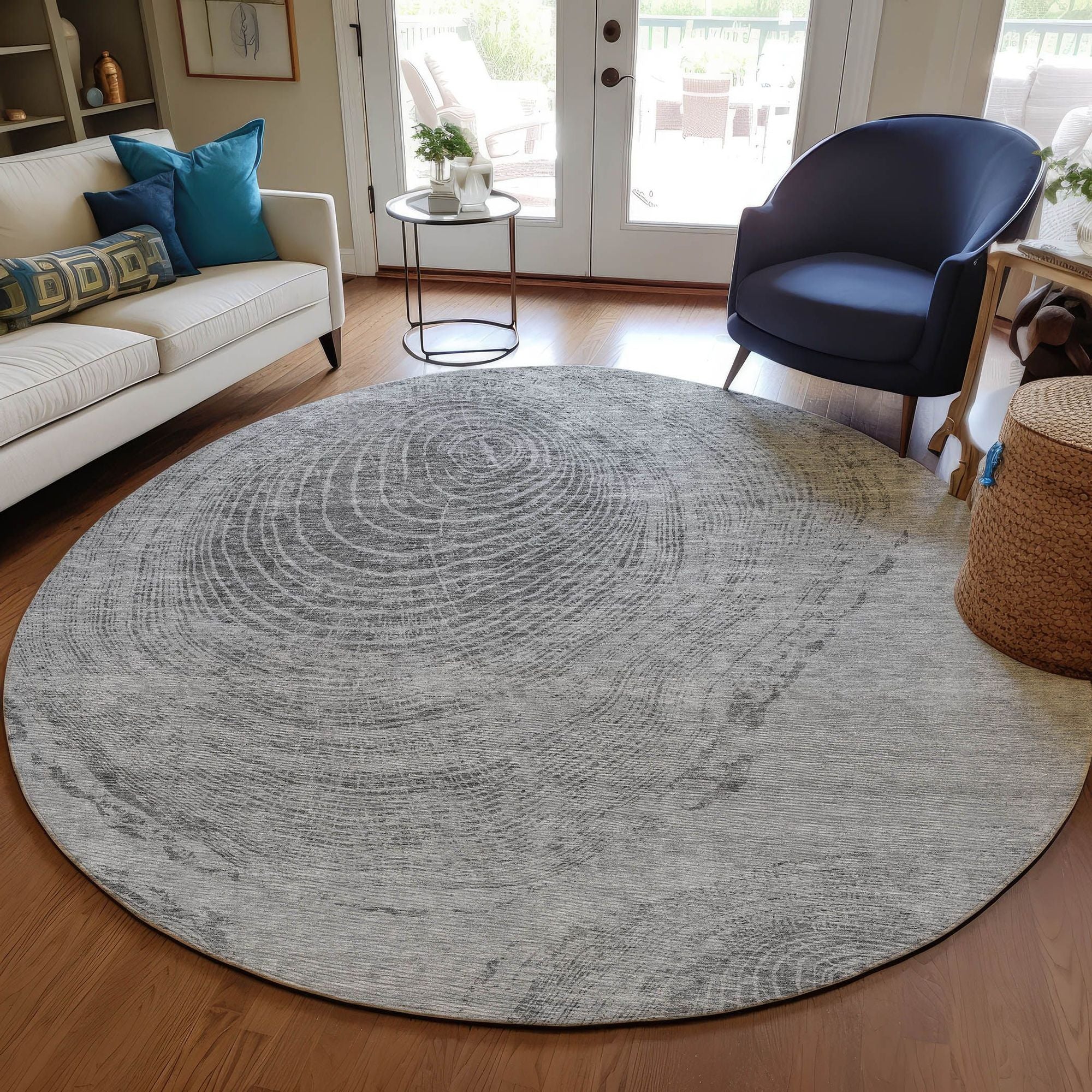 Machine Made ACN713 Gray  Rugs #color_gray 